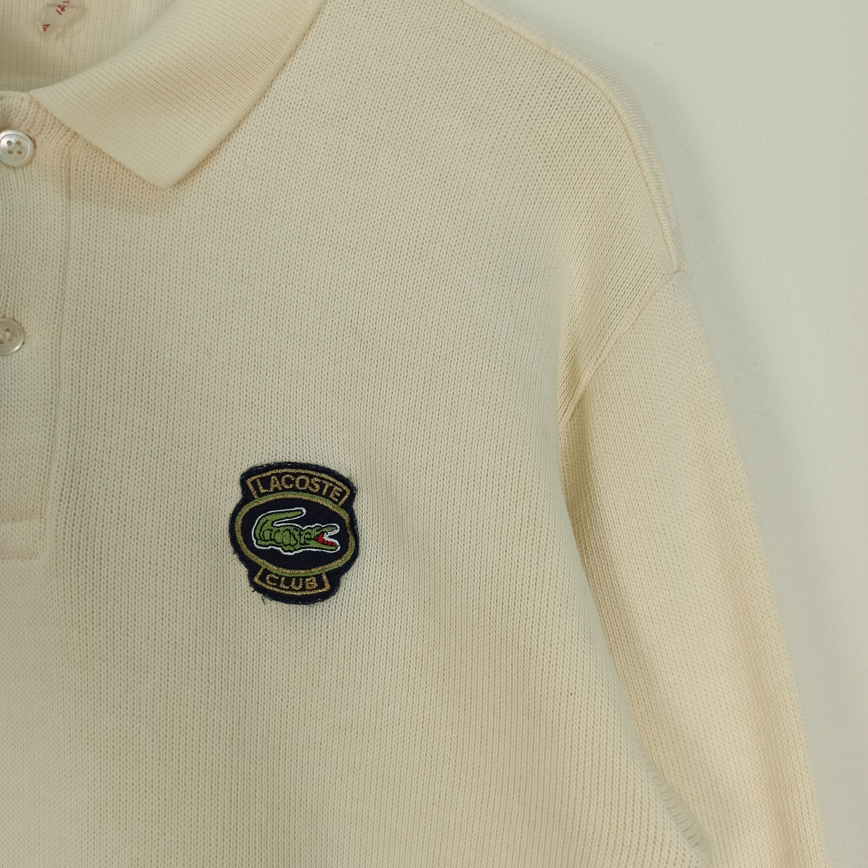 Lacoste Vintage Chemise Lacoste Small Logo Sweatshirt Size US M / EU 48-50 / 2 - 3 Thumbnail