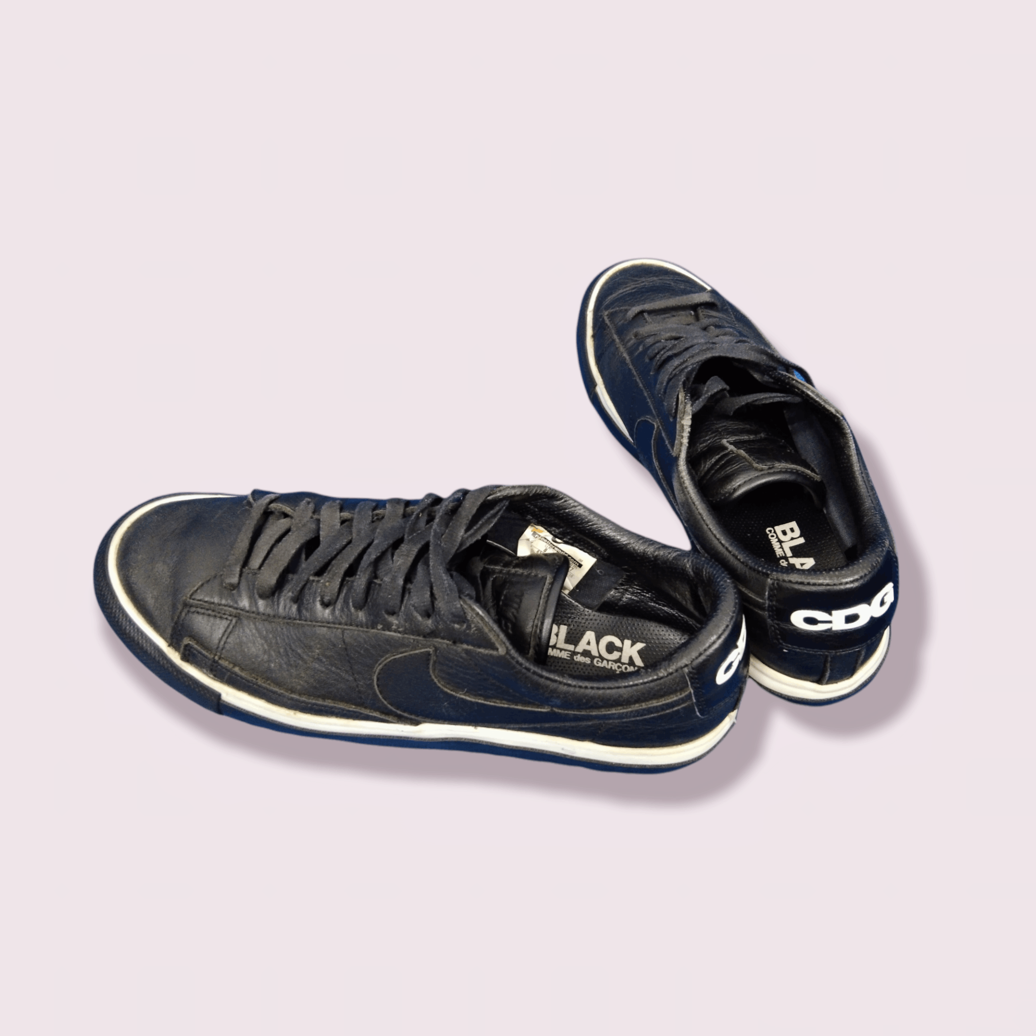 Comme des Garcons × Junya Watanabe × Nike CDG X NIKE BLAZER LOW LEATHER Size US 9 / EU 42 - 9 Thumbnail