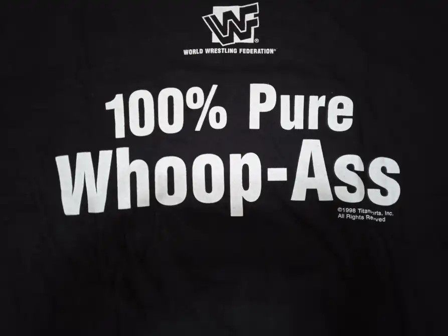 Vintage Vintage 90s WWF Stone Cold Steve Austin T-Shirt Size US M / EU 48-50 / 2 - 3 Thumbnail