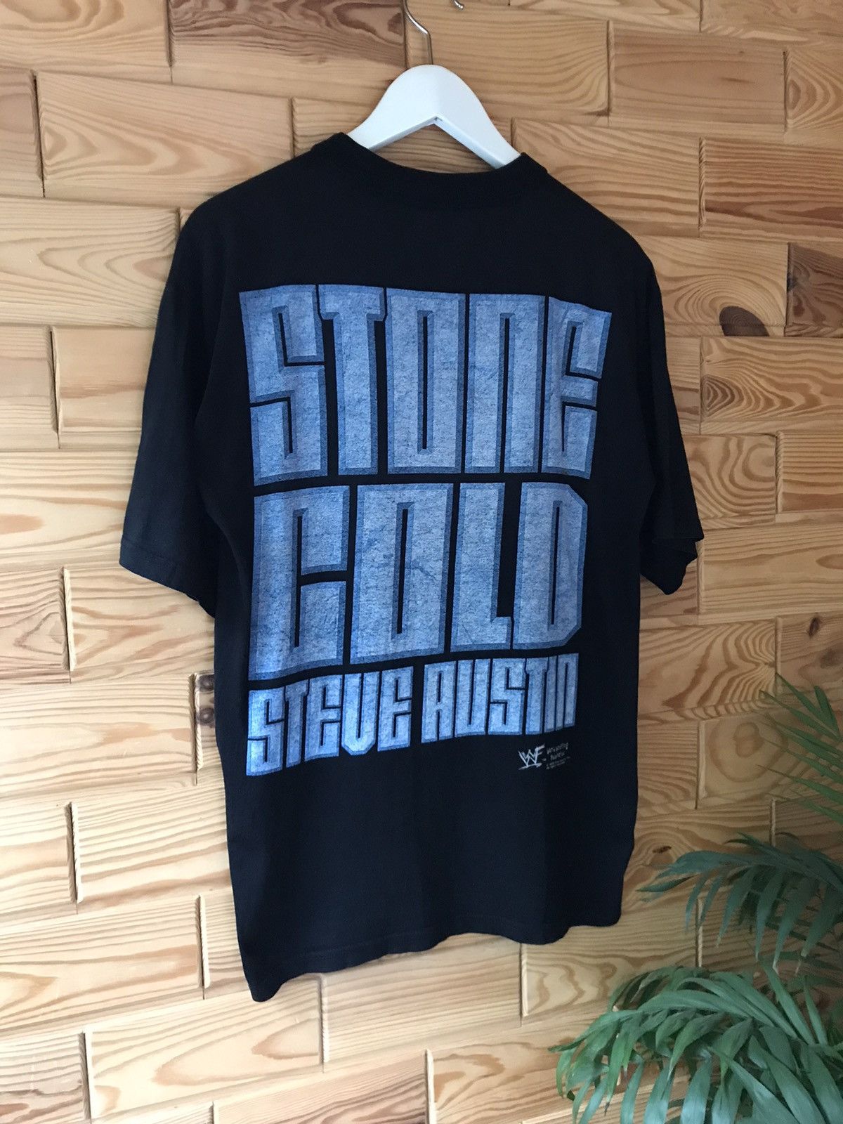 Rap Tees × Vintage × WWE Vintage 90s 1998 License WWE Stone Cold Steve Austin Tee Size US L / EU 52-54 / 3 - 4 Thumbnail