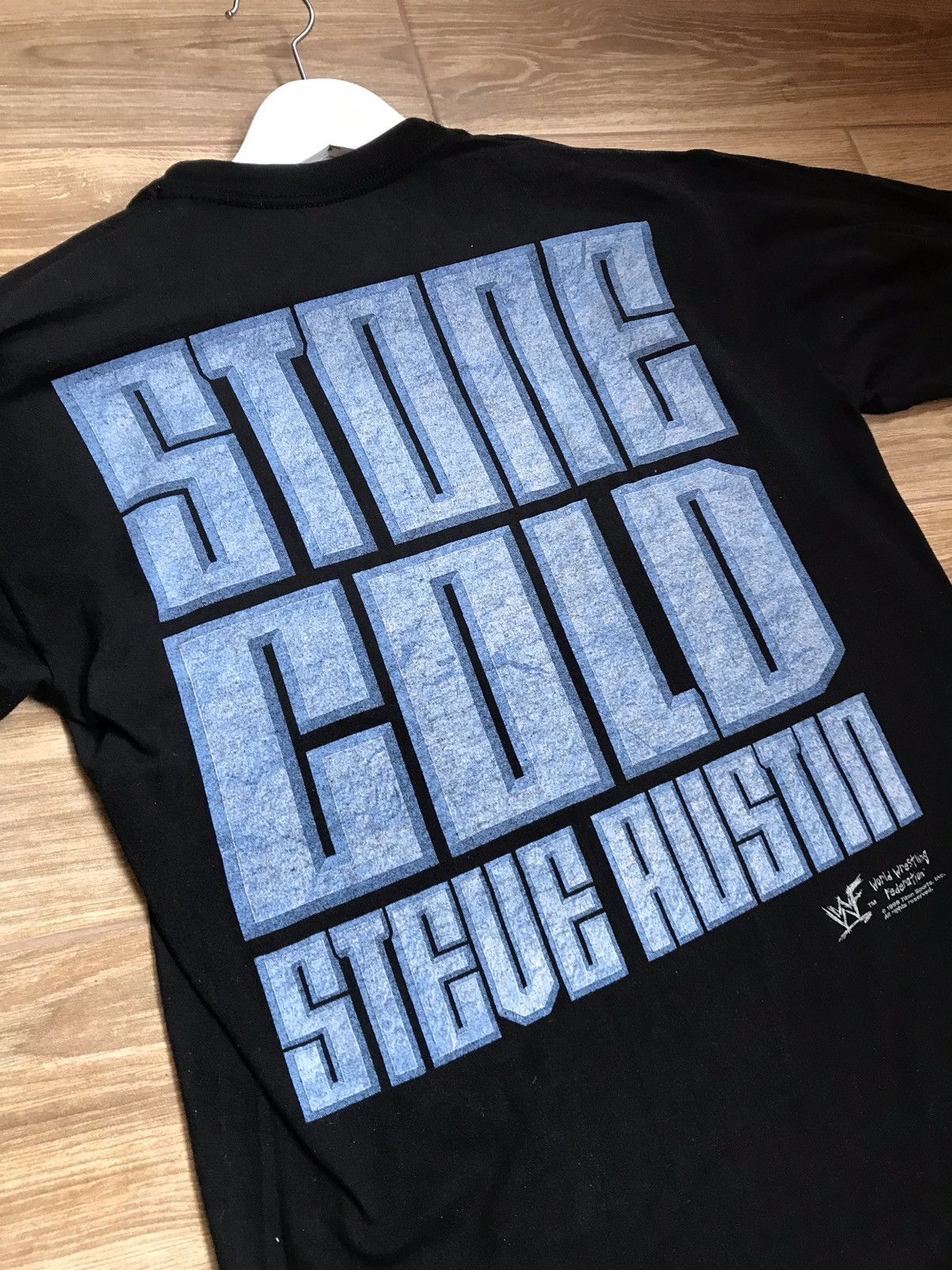 Rap Tees × Vintage × WWE Vintage 90s 1998 License WWE Stone Cold Steve Austin Tee Size US L / EU 52-54 / 3 - 3 Thumbnail