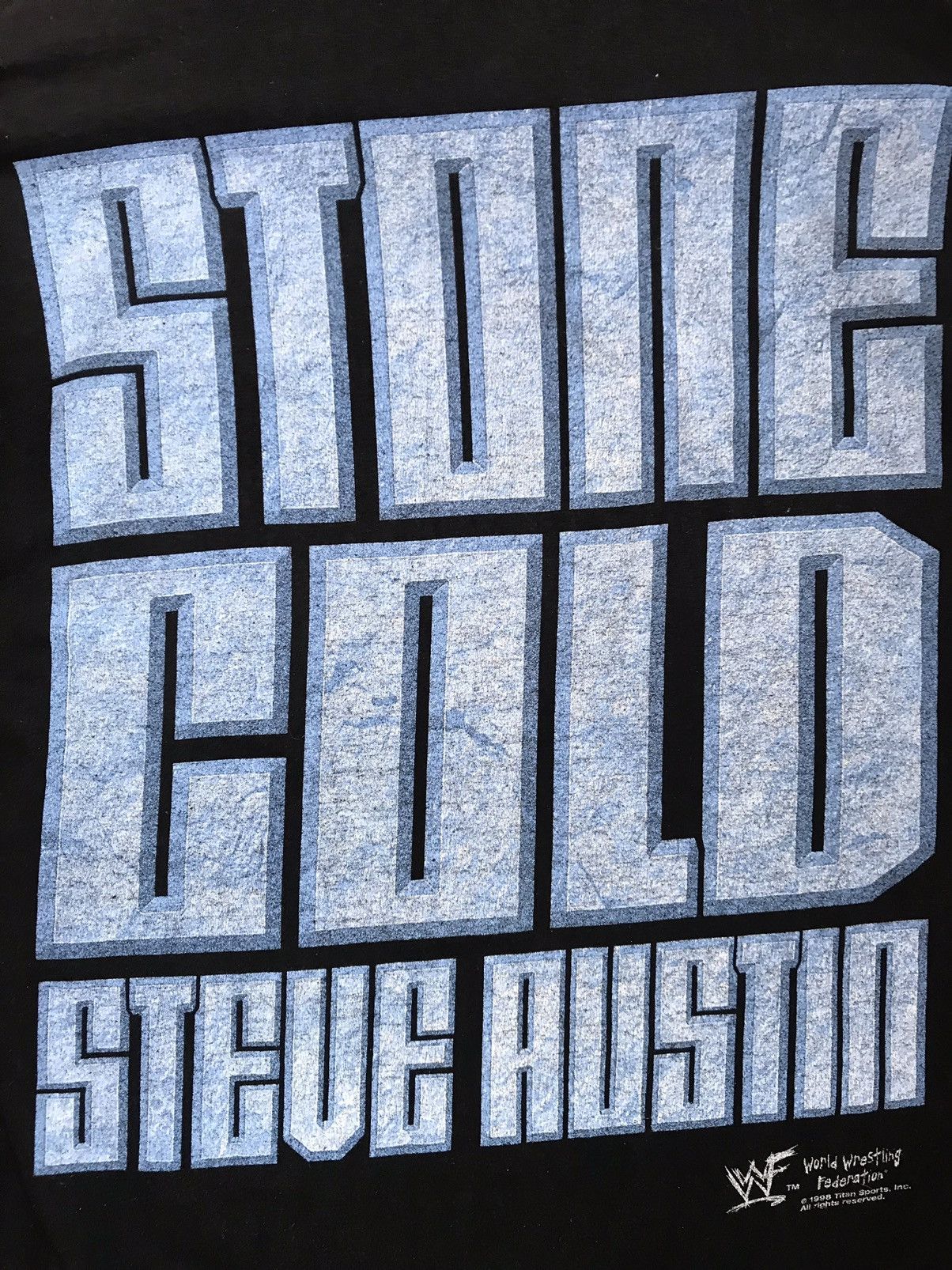 Rap Tees × Vintage × WWE Vintage 90s 1998 License WWE Stone Cold Steve Austin Tee Size US L / EU 52-54 / 3 - 8 Thumbnail