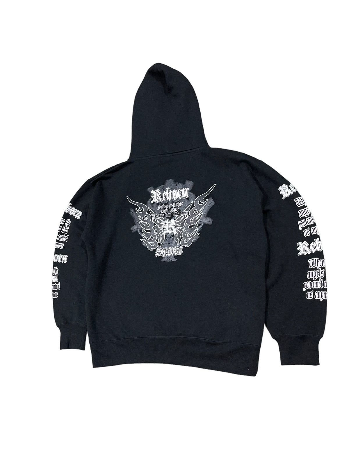 Japanese Brand × Vintage Vintage Beaumere Reborn When The Angels Fall Hoodie Size US M / EU 48-50 / 2 - 6 Thumbnail
