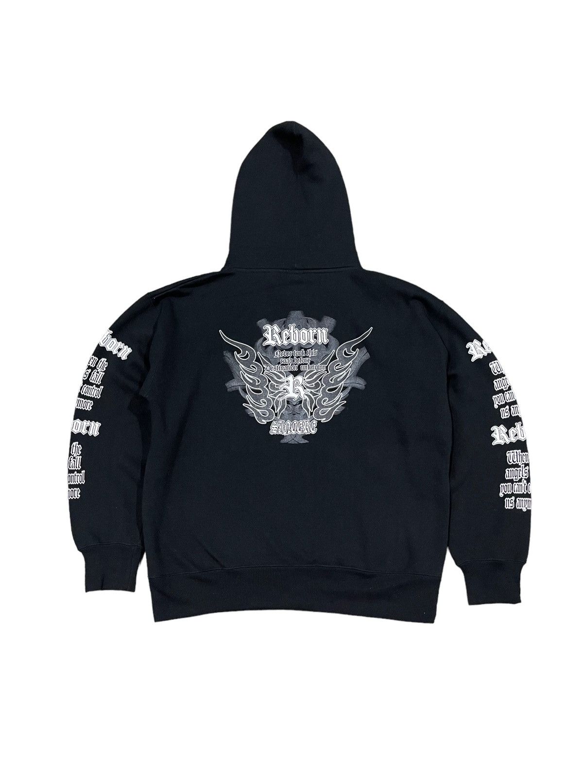 Japanese Brand × Vintage Vintage Beaumere Reborn When The Angels Fall Hoodie Size US M / EU 48-50 / 2 - 5 Thumbnail