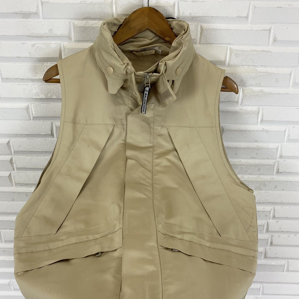Balenciaga Balenciaga Paris Golf vest zipper jacket Size US M / EU 48-50 / 2 - 6 Thumbnail