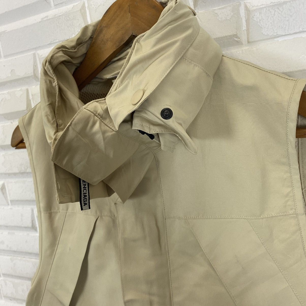 Balenciaga Balenciaga Paris Golf vest zipper jacket Size US M / EU 48-50 / 2 - 8 Thumbnail