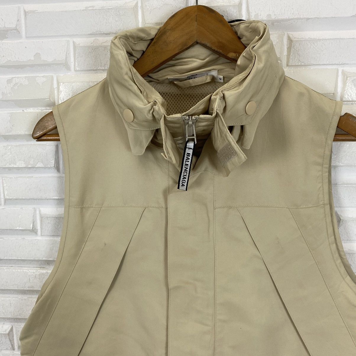 Balenciaga Balenciaga Paris Golf vest zipper jacket Size US M / EU 48-50 / 2 - 4 Thumbnail