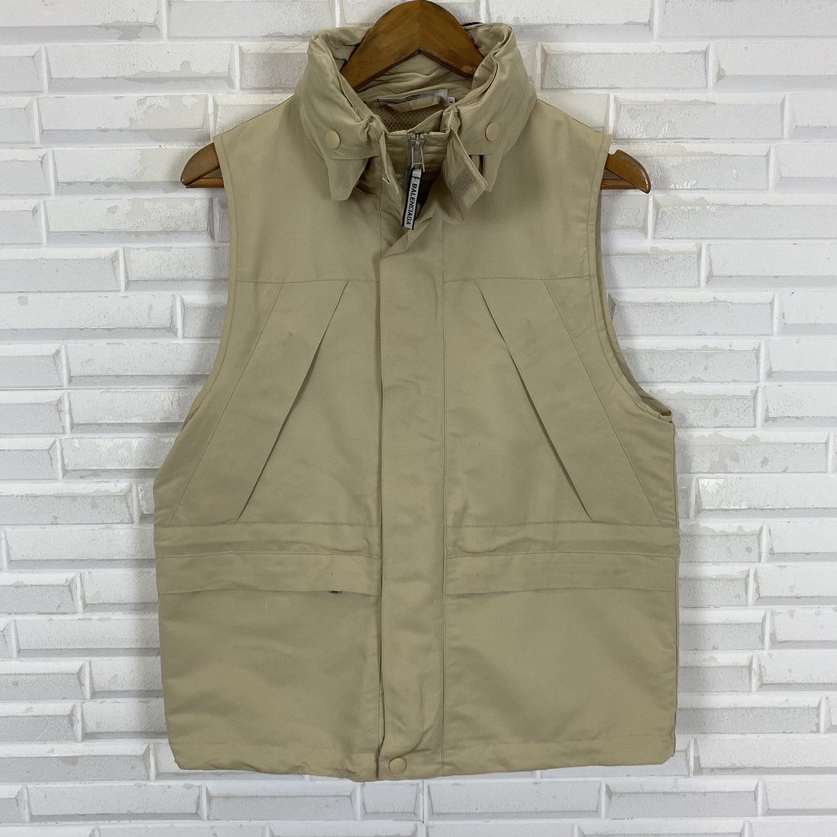 Balenciaga Balenciaga Paris Golf vest zipper jacket Size US M / EU 48-50 / 2 - 3 Thumbnail