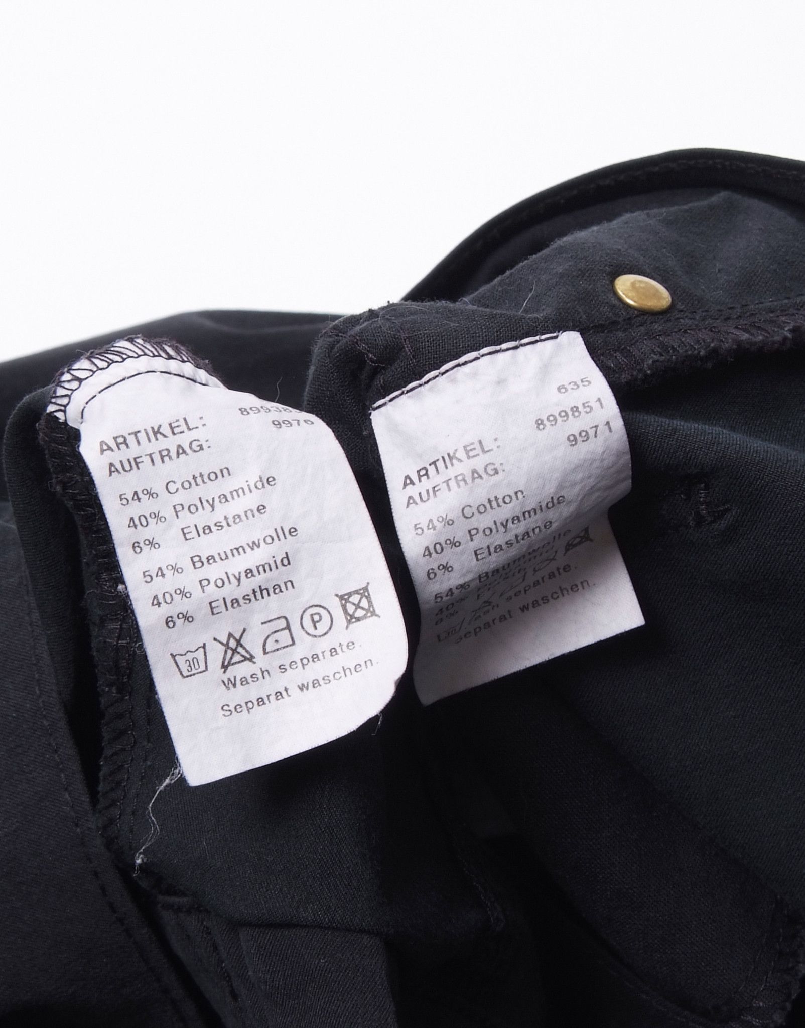 Vintage Vintage MCM Swarovski Encrusted 2 Piece Jeans Suit Set Rare Size S / US 4 / IT 40 - 10 Thumbnail