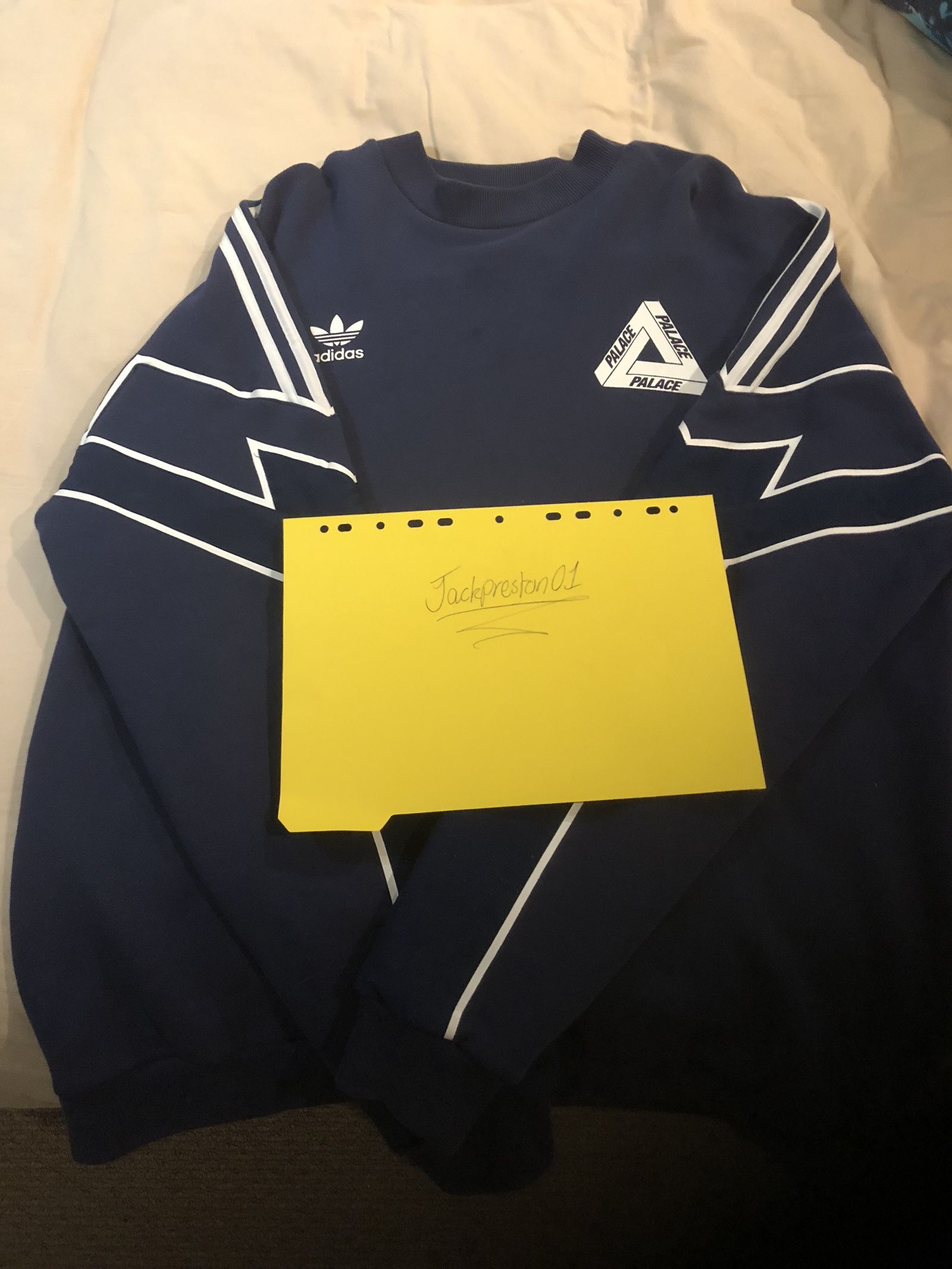 Adidas Palace Palace X Adidas Indigo TT Crew Grailed