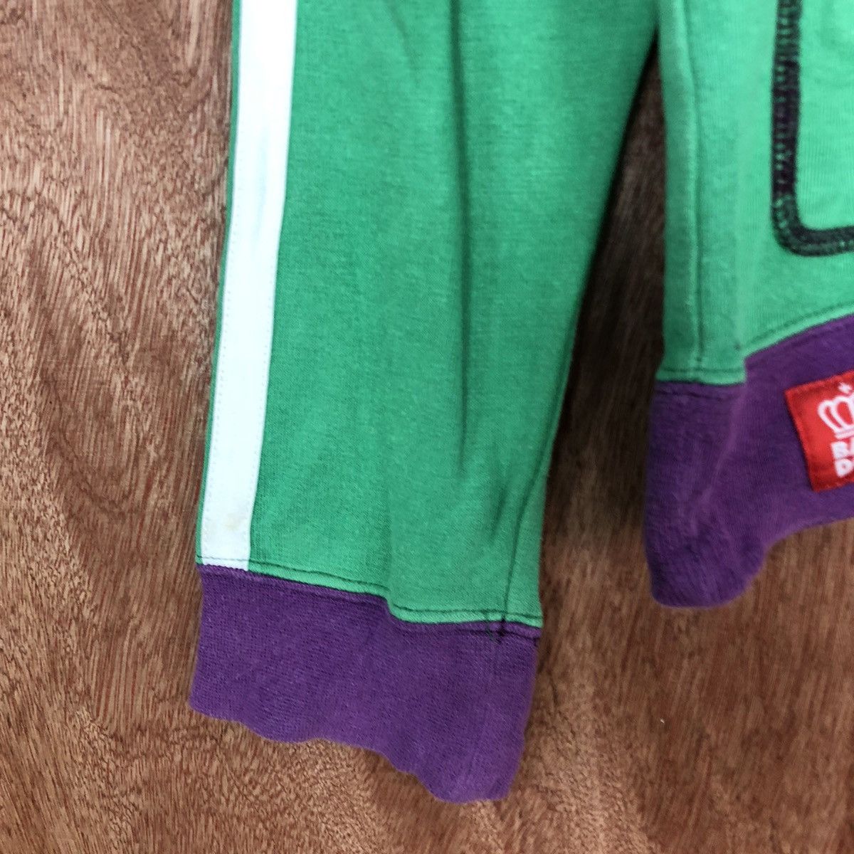 Japanese Brand DL Baby Doll Green Big Logo Hoodies #1981 Size S / US 4 / IT 40 - 6 Thumbnail