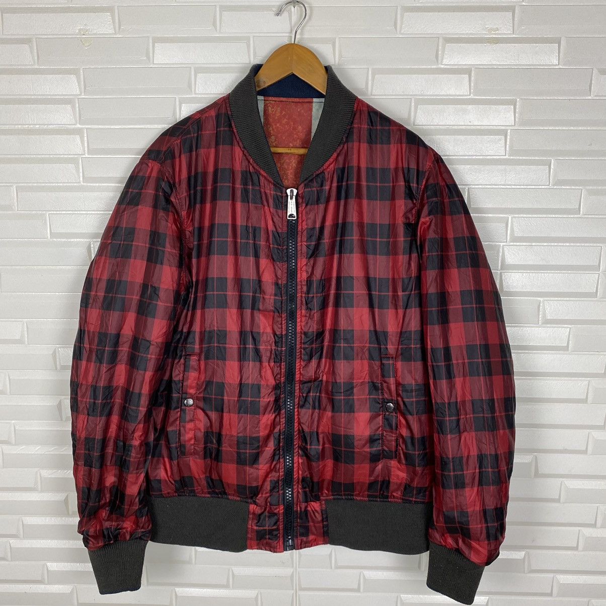 Avirex × Vintage AVIREX LTD ANNIVERSARY 35YEAR REVERSIBLE BOMBER JACKET Size US L / EU 52-54 / 3 - 12 Thumbnail