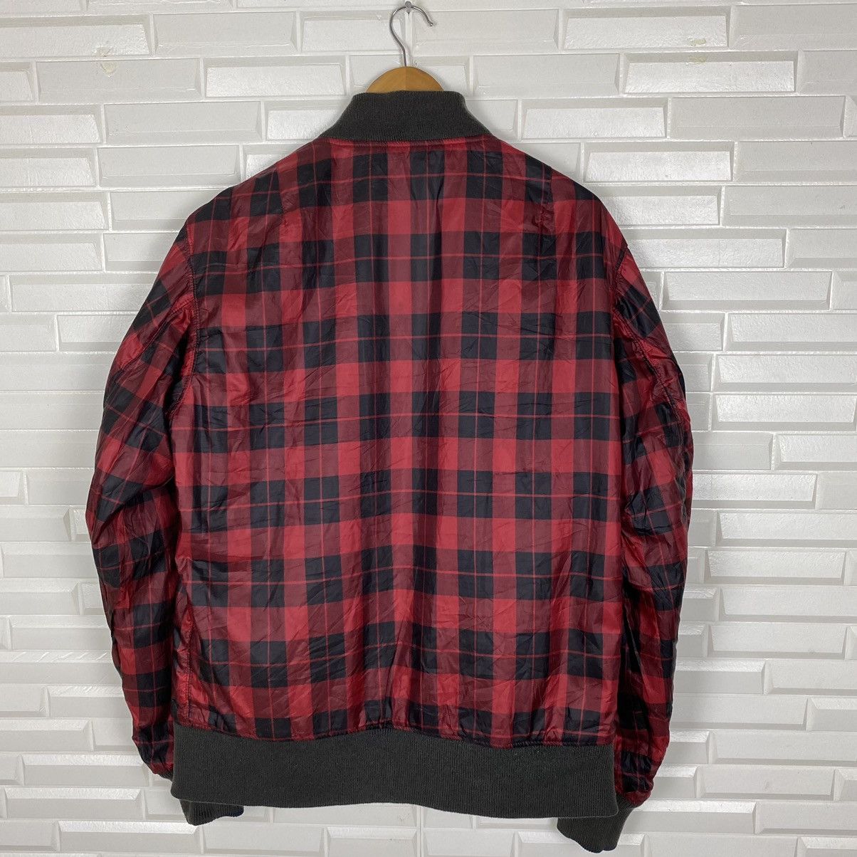Avirex × Vintage AVIREX LTD ANNIVERSARY 35YEAR REVERSIBLE BOMBER JACKET Size US L / EU 52-54 / 3 - 13 Thumbnail