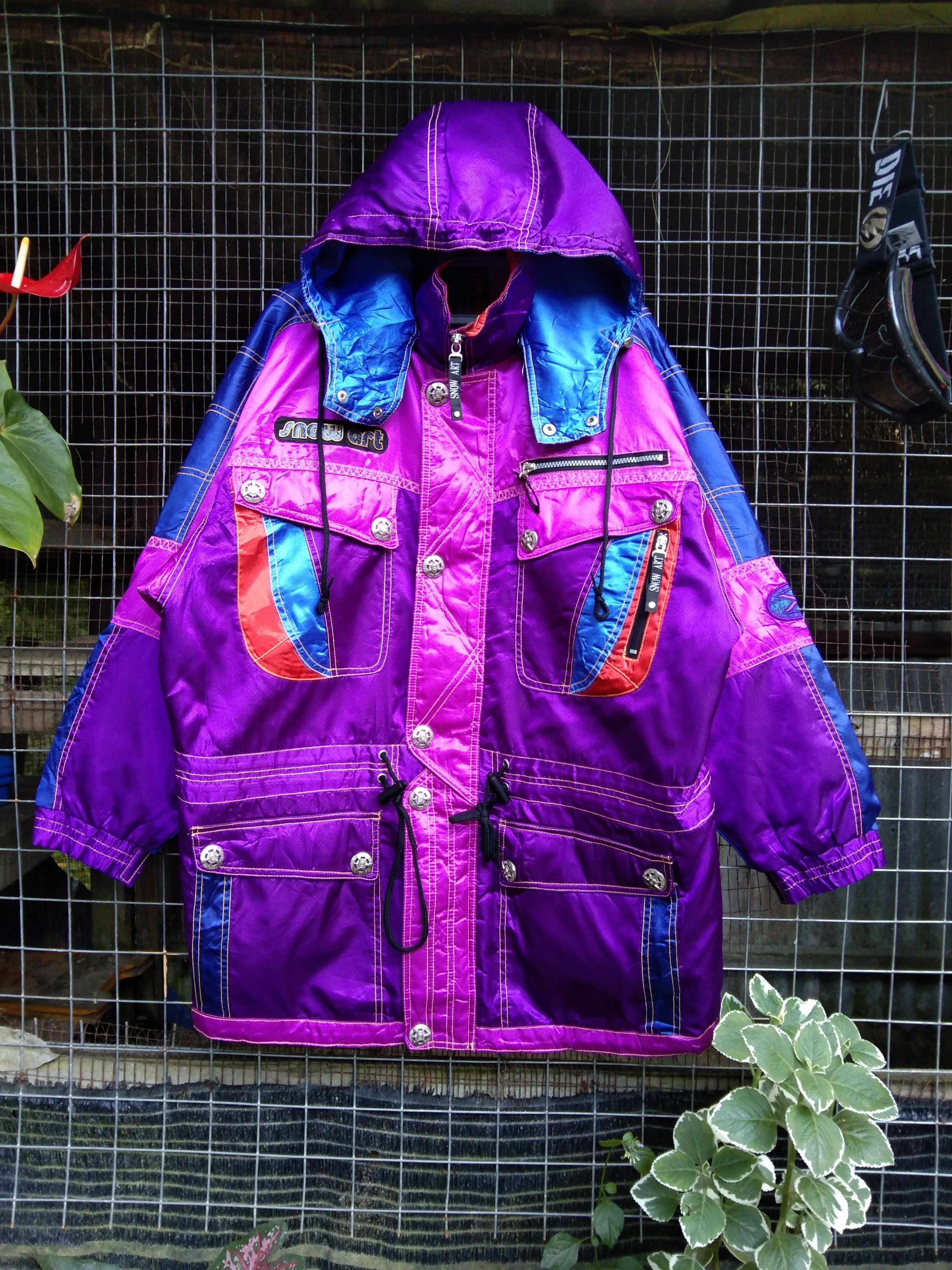 image of Outdoor Life x Ski Vintage Snow Art Technical Works Ski Jacket, Men's (Size Large)