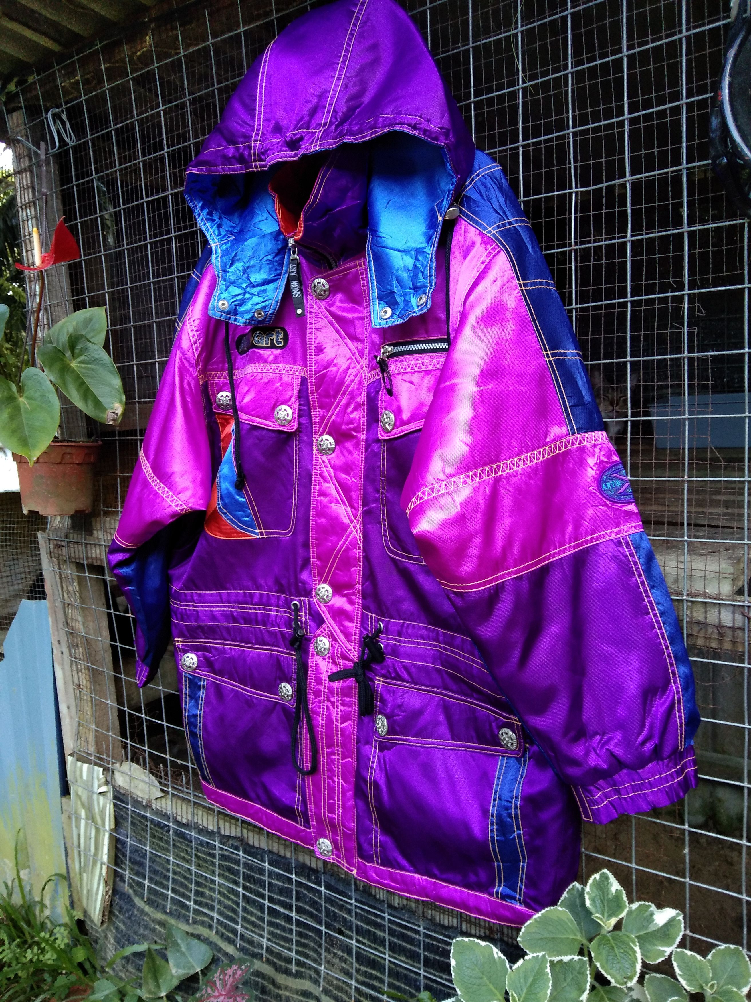 Other VINTAGE SNOW ART TECHNICAL WORKS SKI JACKET Size US L / EU 52-54 / 3 - 2 Thumbnail