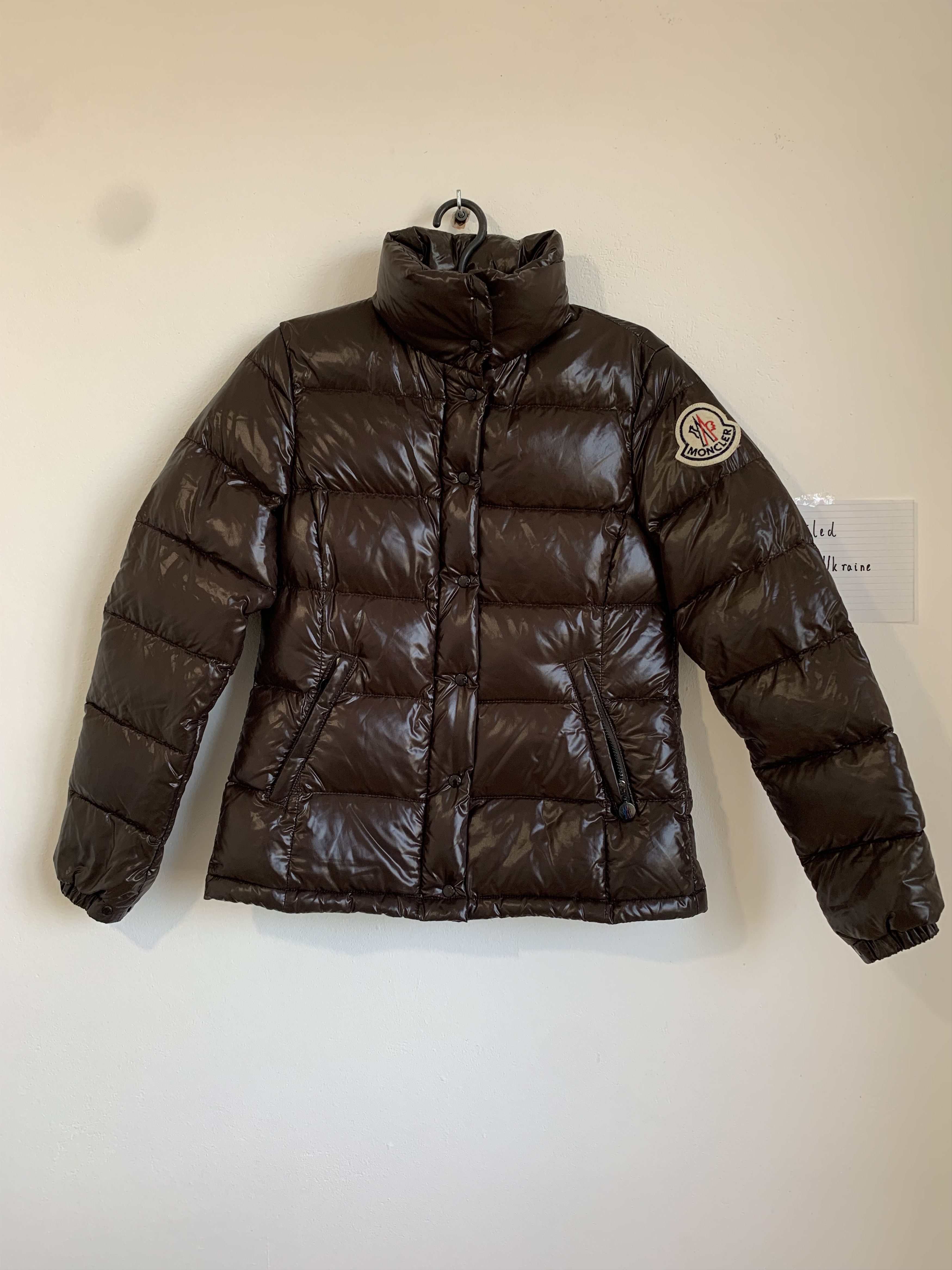 Moncler moncler vintage puffer big logo | Grailed