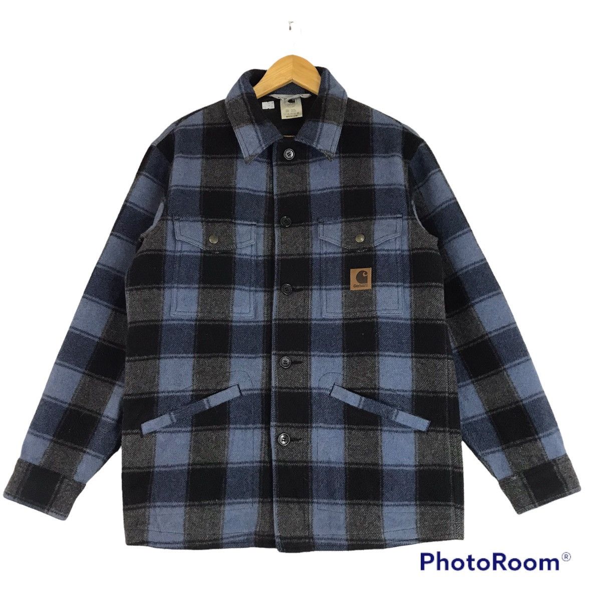 Carhartt × Flannel × Vintage Carhartt Wool Jacket flannel Wool Jacket Size US M / EU 48-50 / 2 - 1 Thumbnail