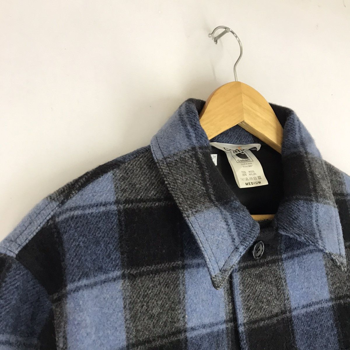 Carhartt × Flannel × Vintage Carhartt Wool Jacket flannel Wool Jacket Size US M / EU 48-50 / 2 - 4 Thumbnail