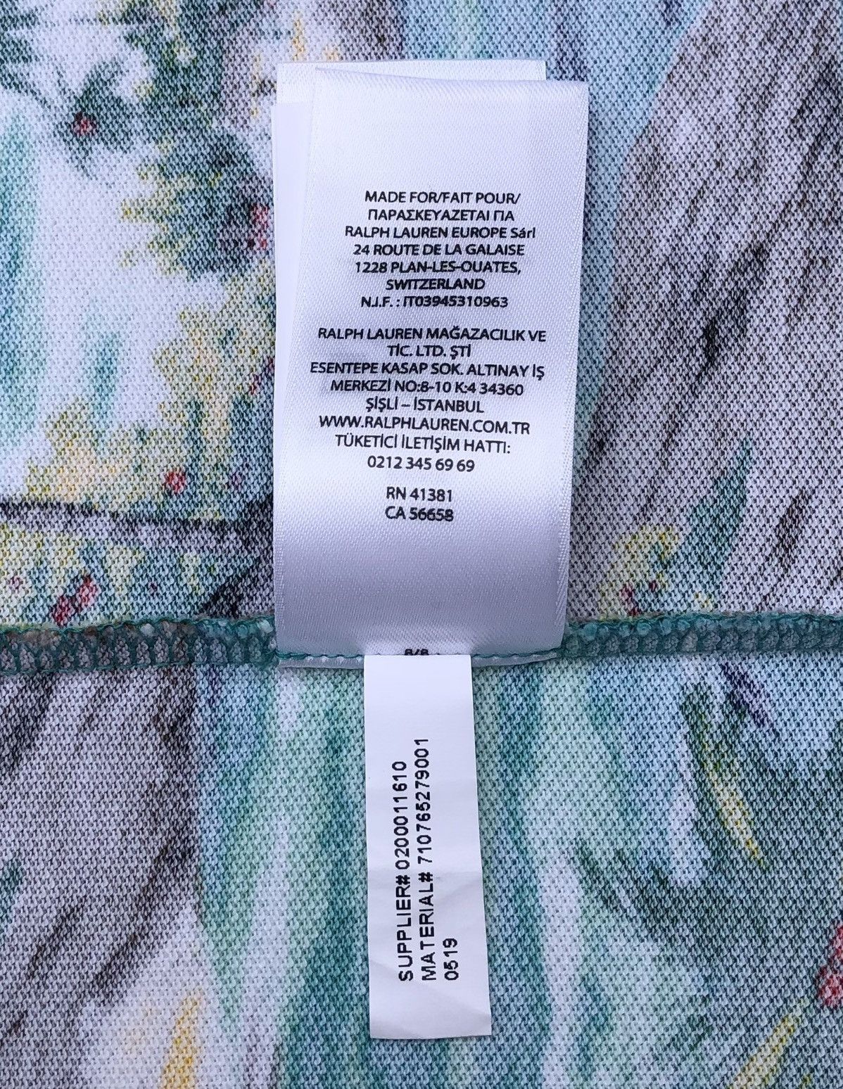 Polo Ralph Lauren Polo Ralph Lauren Cotton Hawaiian Print Tee Size US M / EU 48-50 / 2 - 14 Thumbnail