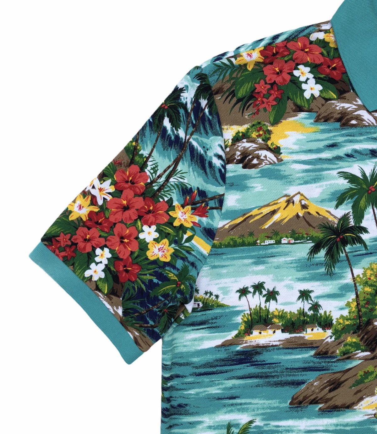 Polo Ralph Lauren Polo Ralph Lauren Cotton Hawaiian Print Tee Size US M / EU 48-50 / 2 - 4 Thumbnail
