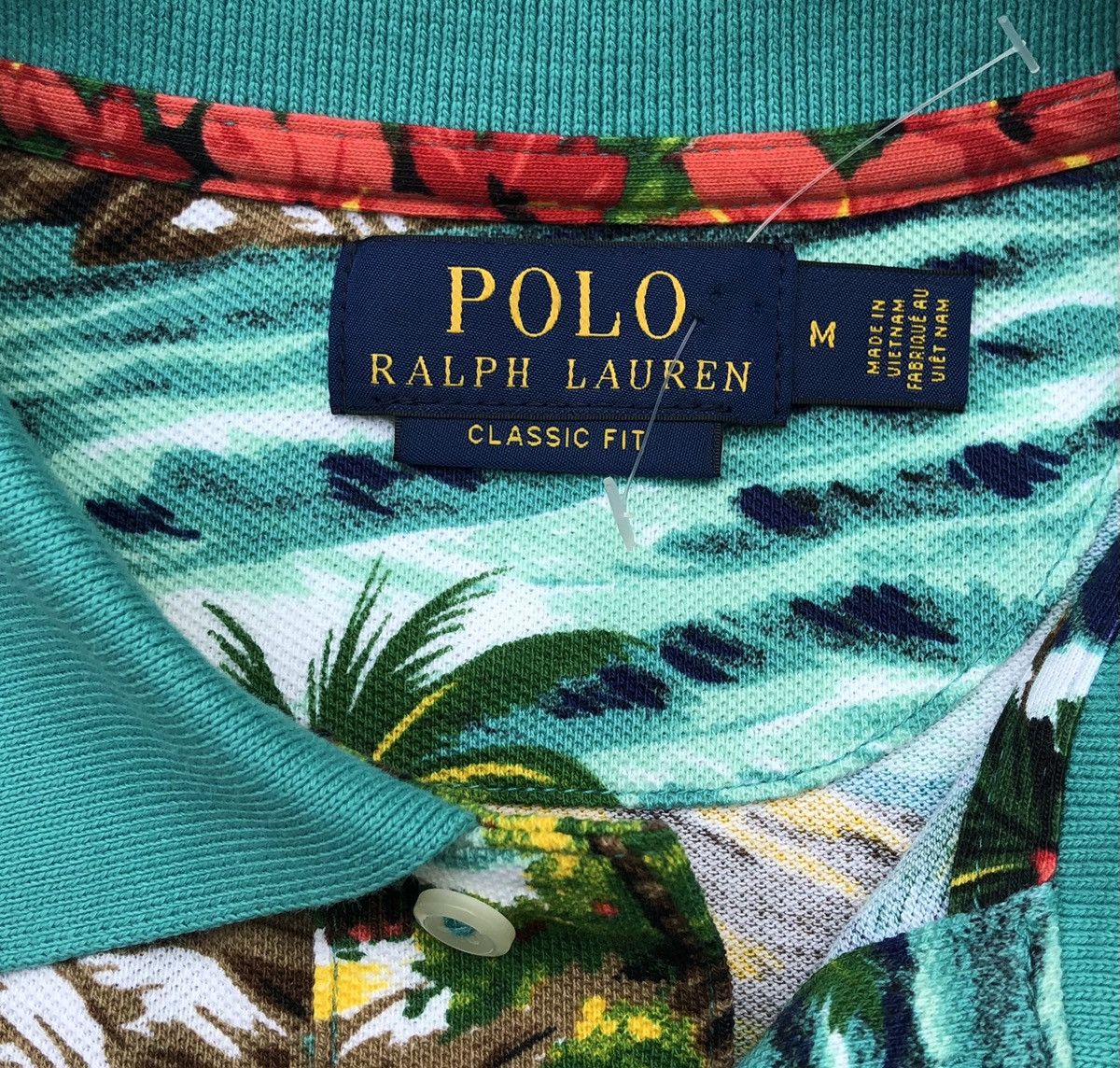 Polo Ralph Lauren Polo Ralph Lauren Cotton Hawaiian Print Tee Size US M / EU 48-50 / 2 - 8 Thumbnail