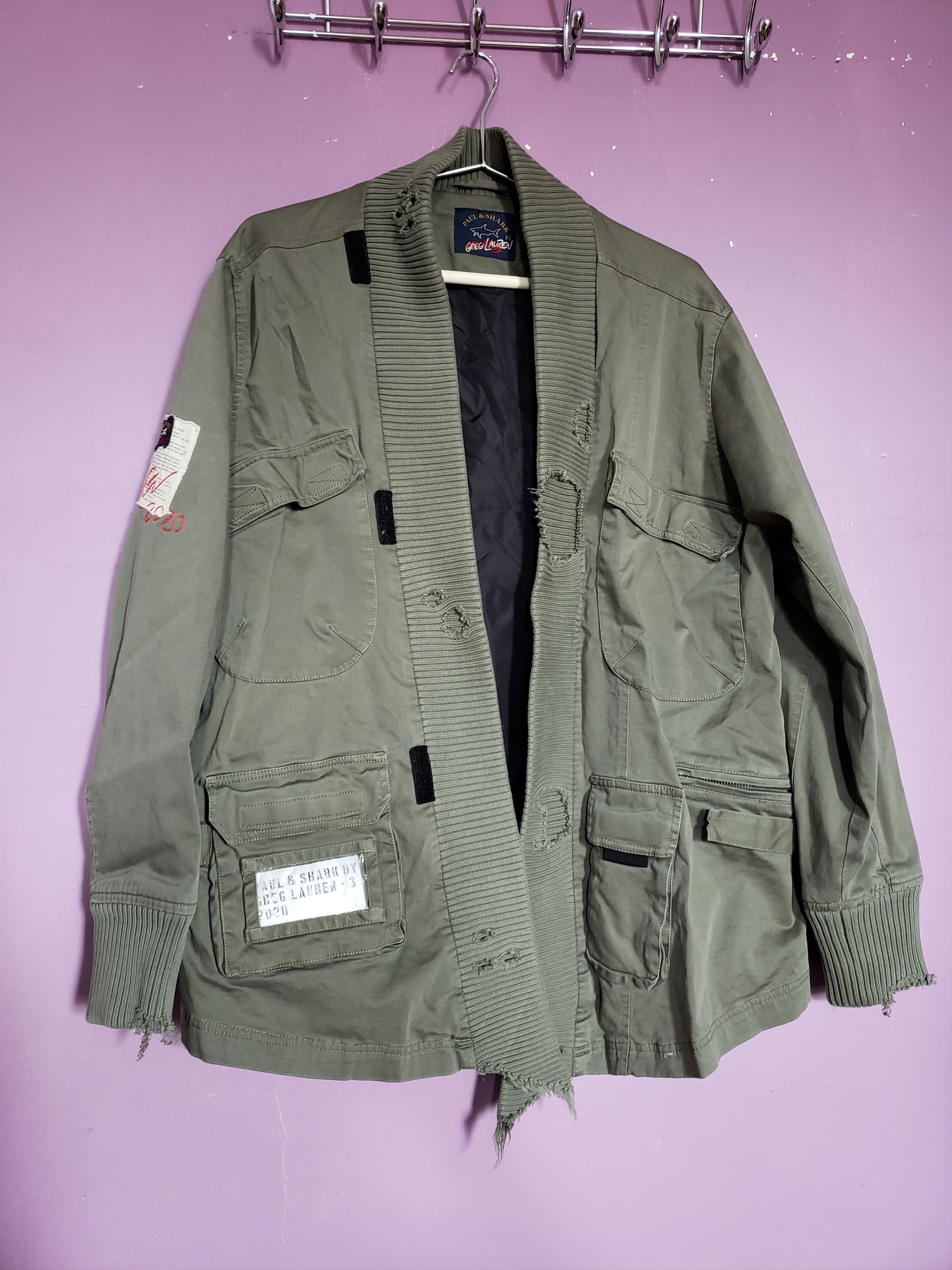 Greg Lauren kimono army jacket