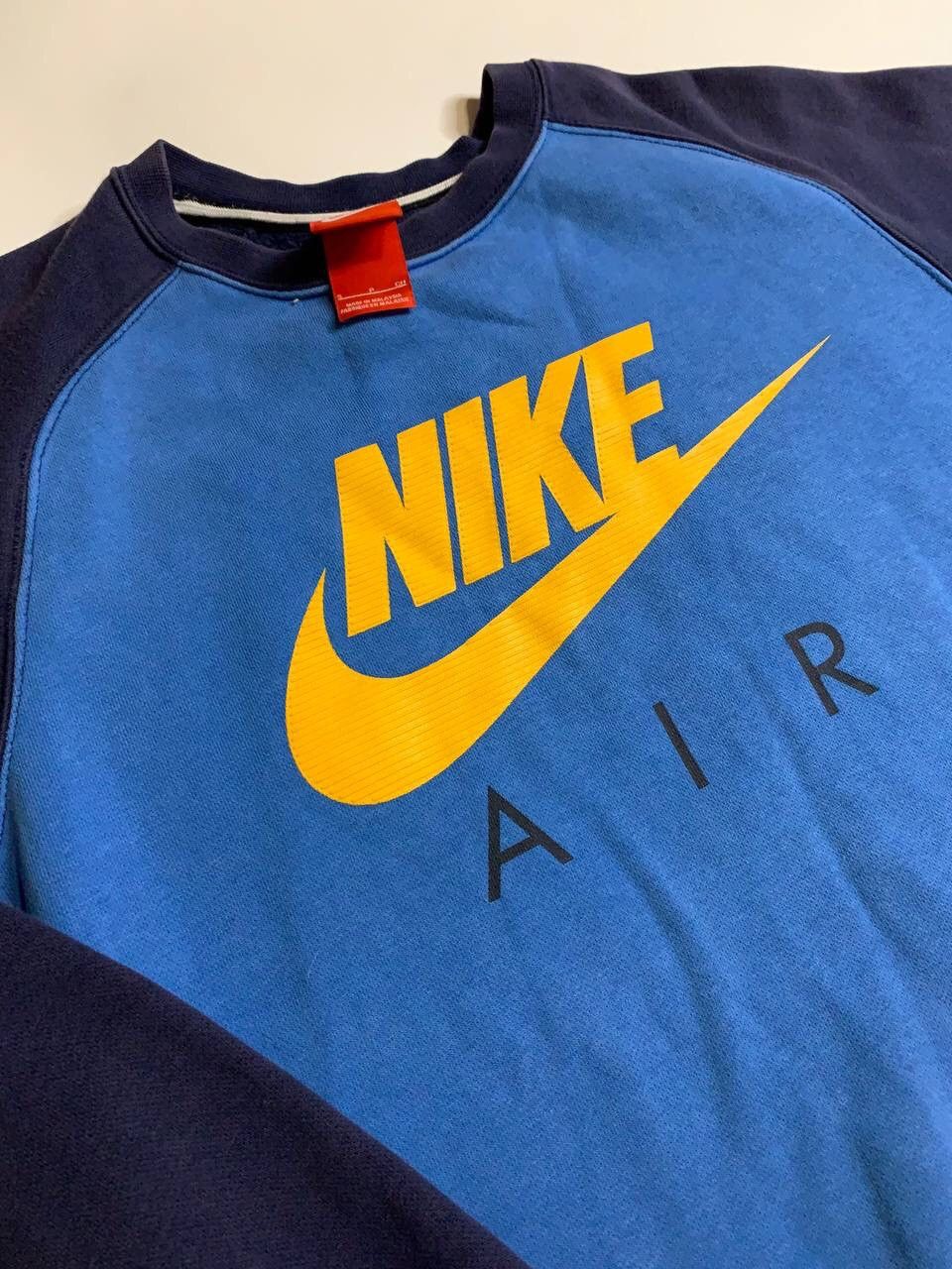 Nike × Vintage vintage Nike Sweathirt Out logo Size US M / EU 48-50 / 2 - 3 Thumbnail