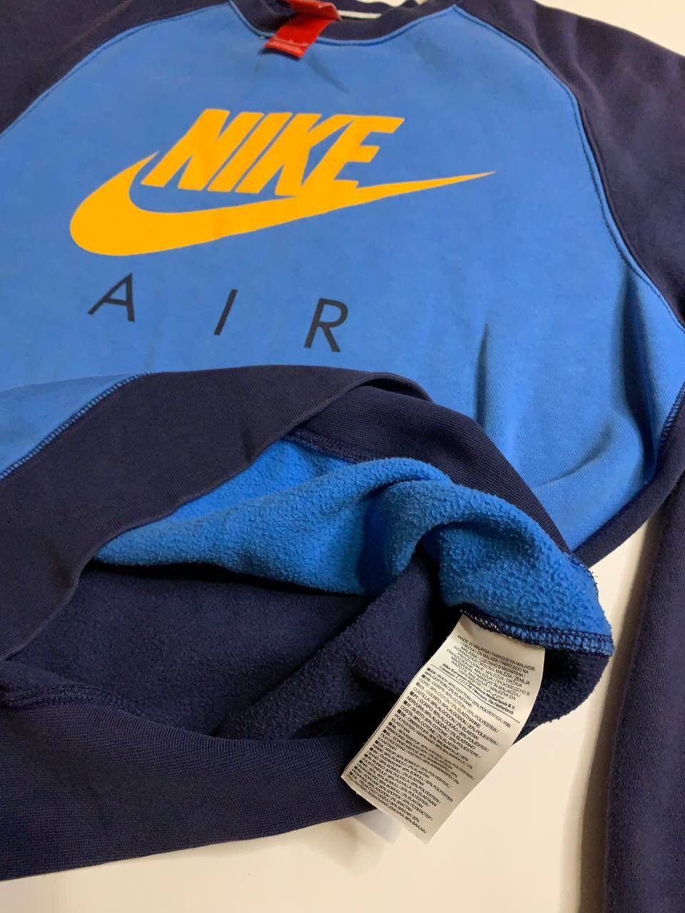 Nike × Vintage vintage Nike Sweathirt Out logo Size US M / EU 48-50 / 2 - 5 Thumbnail