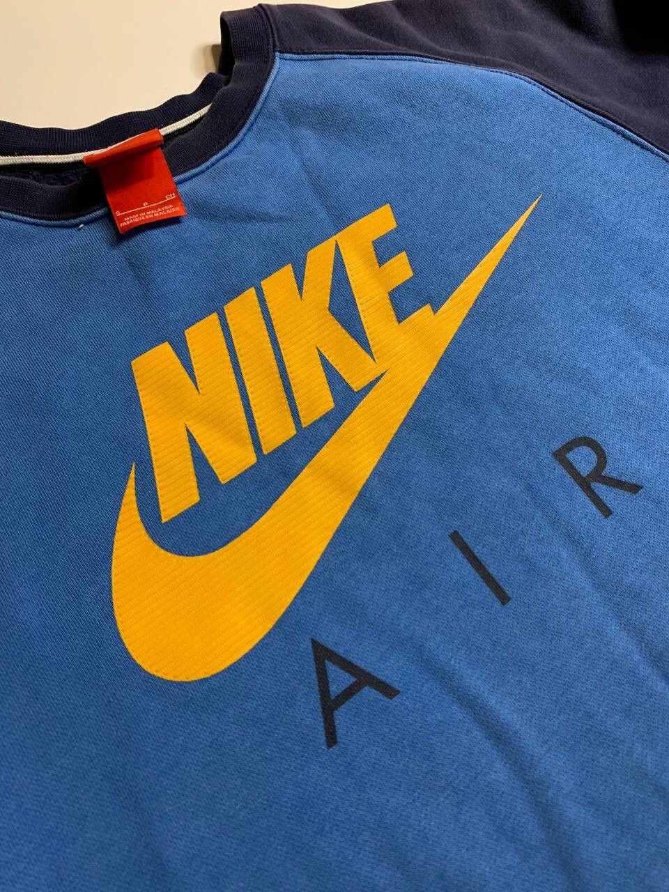 Nike × Vintage vintage Nike Sweathirt Out logo Size US M / EU 48-50 / 2 - 4 Thumbnail
