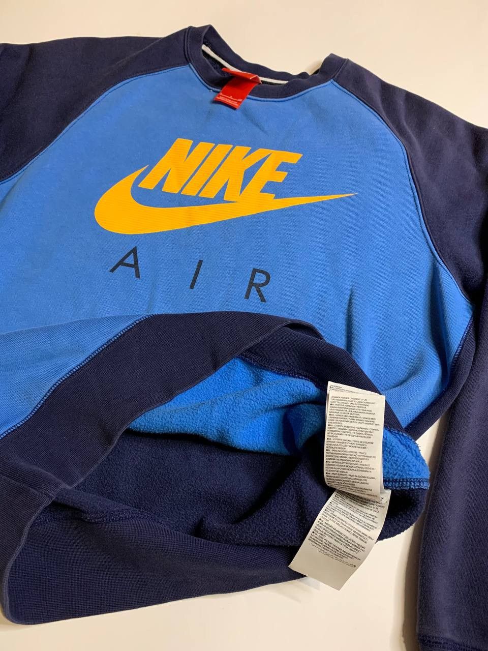Nike × Vintage vintage Nike Sweathirt Out logo Size US M / EU 48-50 / 2 - 6 Thumbnail