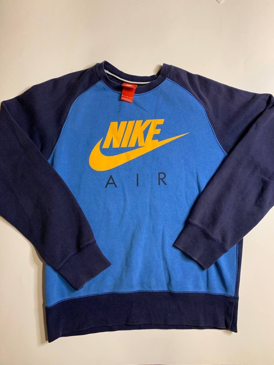 Nike × Vintage vintage Nike Sweathirt Out logo Size US M / EU 48-50 / 2 - 1 Thumbnail