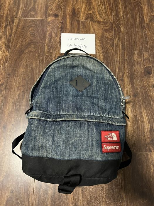 Supreme Supreme x The North Face Medium Denim Day Pack Backpack