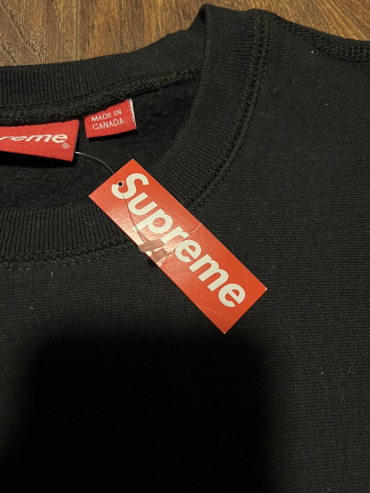Supreme Box Logo Crewneck FW18 Size US M / EU 48-50 / 2 - 3 Thumbnail