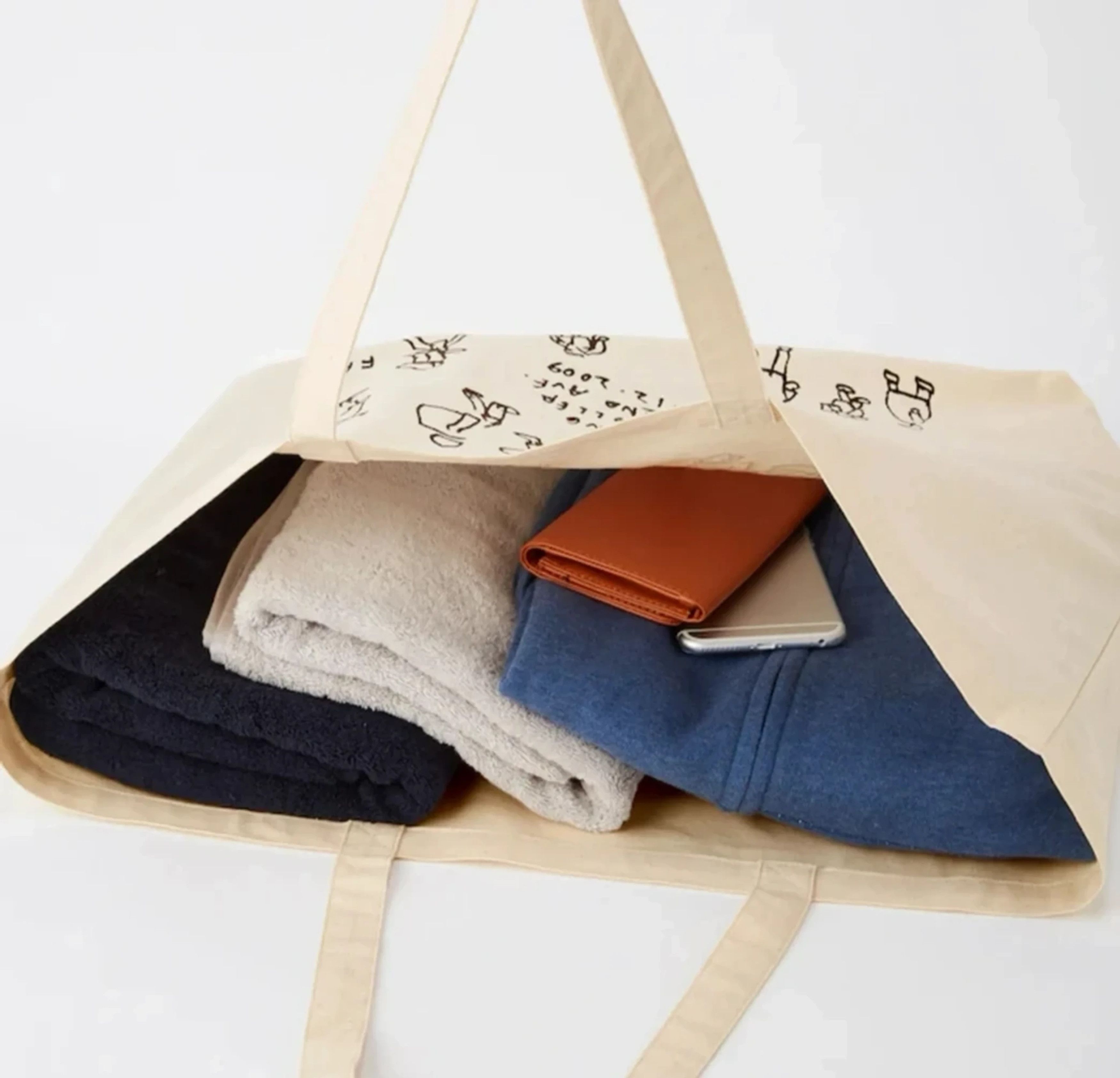Japanese Brand Jason Polan Artis Art Tote Bag Limited Edition Exclusive Size ONE SIZE - 2 Thumbnail
