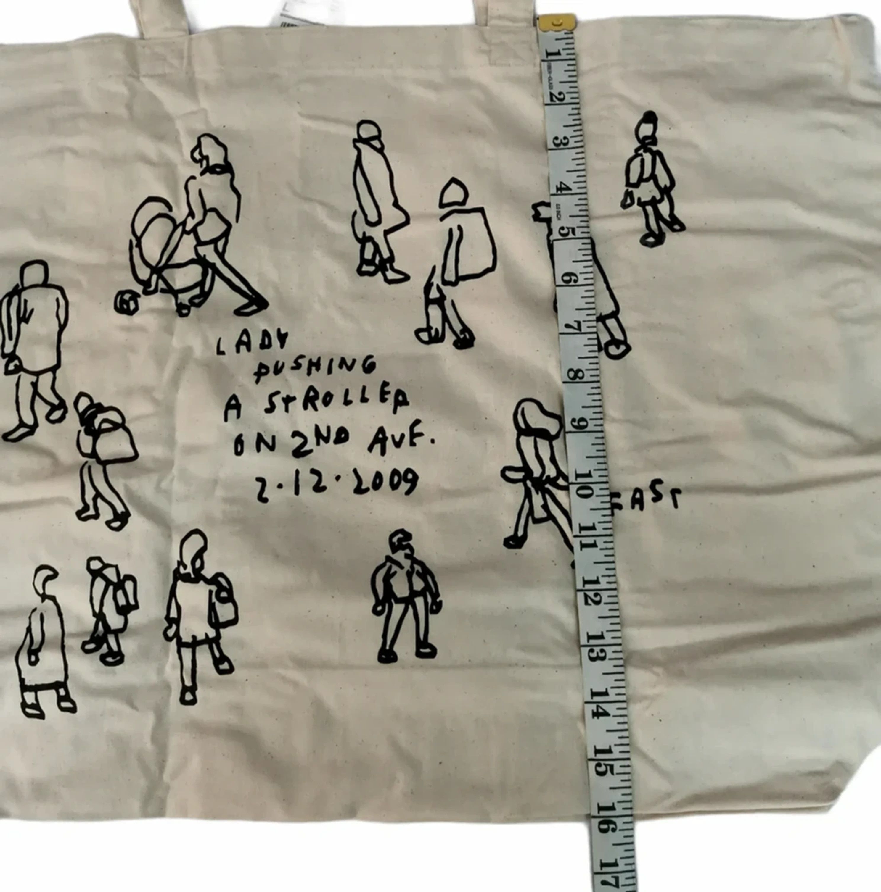 Japanese Brand Jason Polan Artis Art Tote Bag Limited Edition Exclusive Size ONE SIZE - 8 Thumbnail