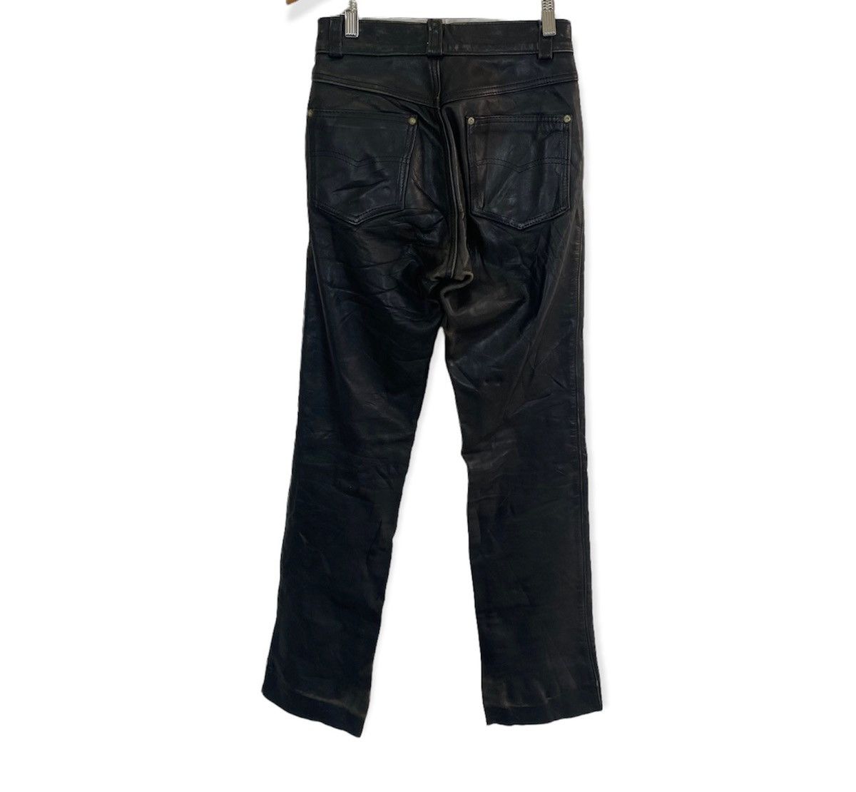 Leather × Schott 💥Schott N.Y.C Leather Pants Size 26 Size US 26 / EU 42 - 2 Thumbnail