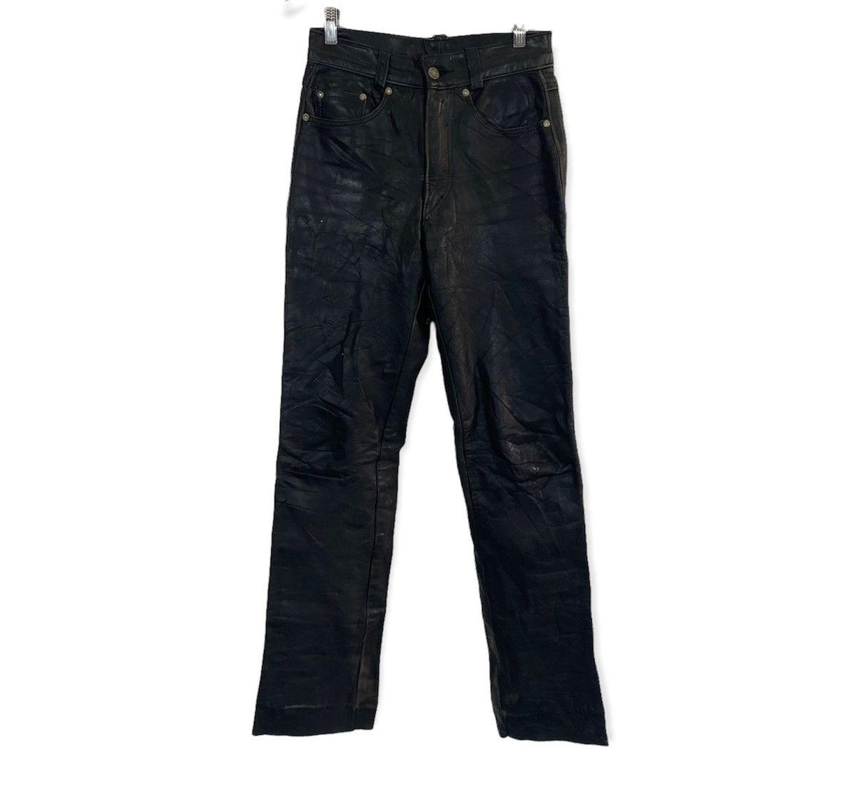 Leather × Schott 💥Schott N.Y.C Leather Pants Size 26 Size US 26 / EU 42 - 1 Thumbnail