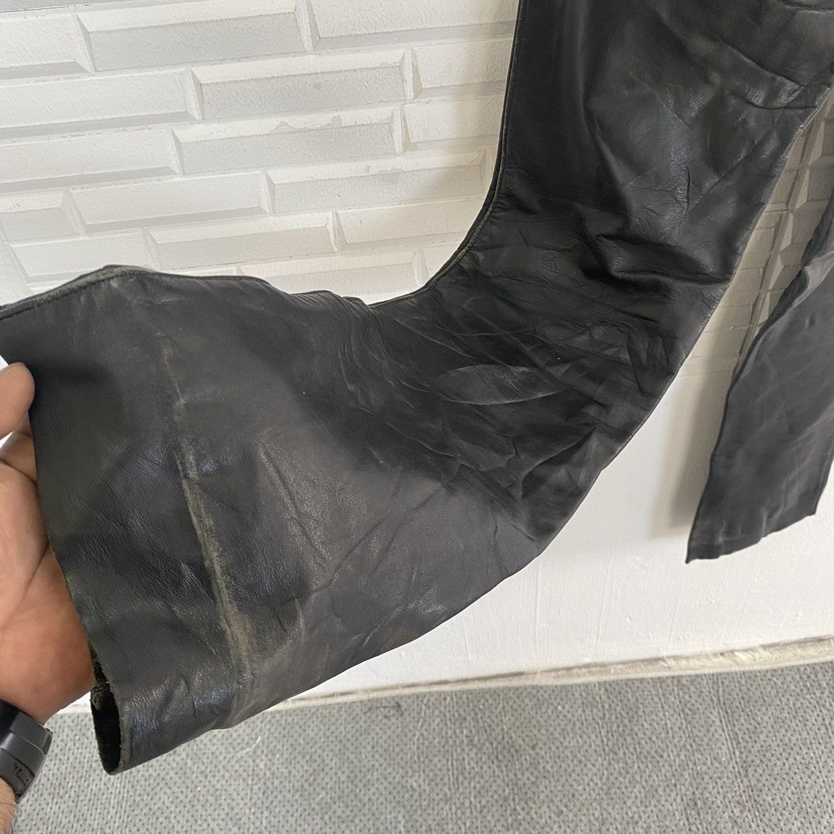 Leather × Schott 💥Schott N.Y.C Leather Pants Size 26 Size US 26 / EU 42 - 10 Thumbnail