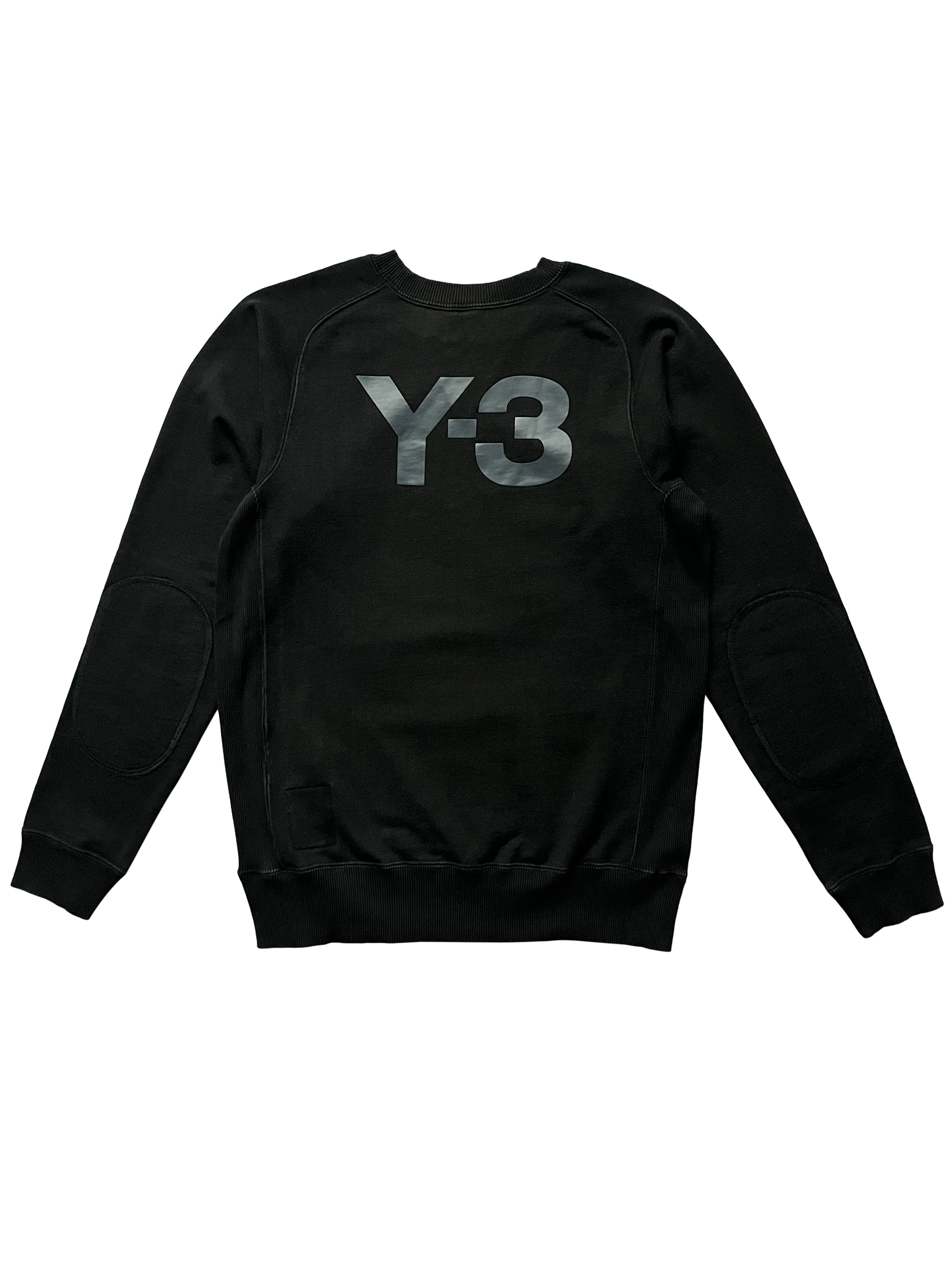 Y-3 ⚡️QUICK SALE⚡️Yohji Yamamoto Y-3 Black Crewneck Sweatshirt Size US S / EU 44-46 / 1 - 1 Thumbnail