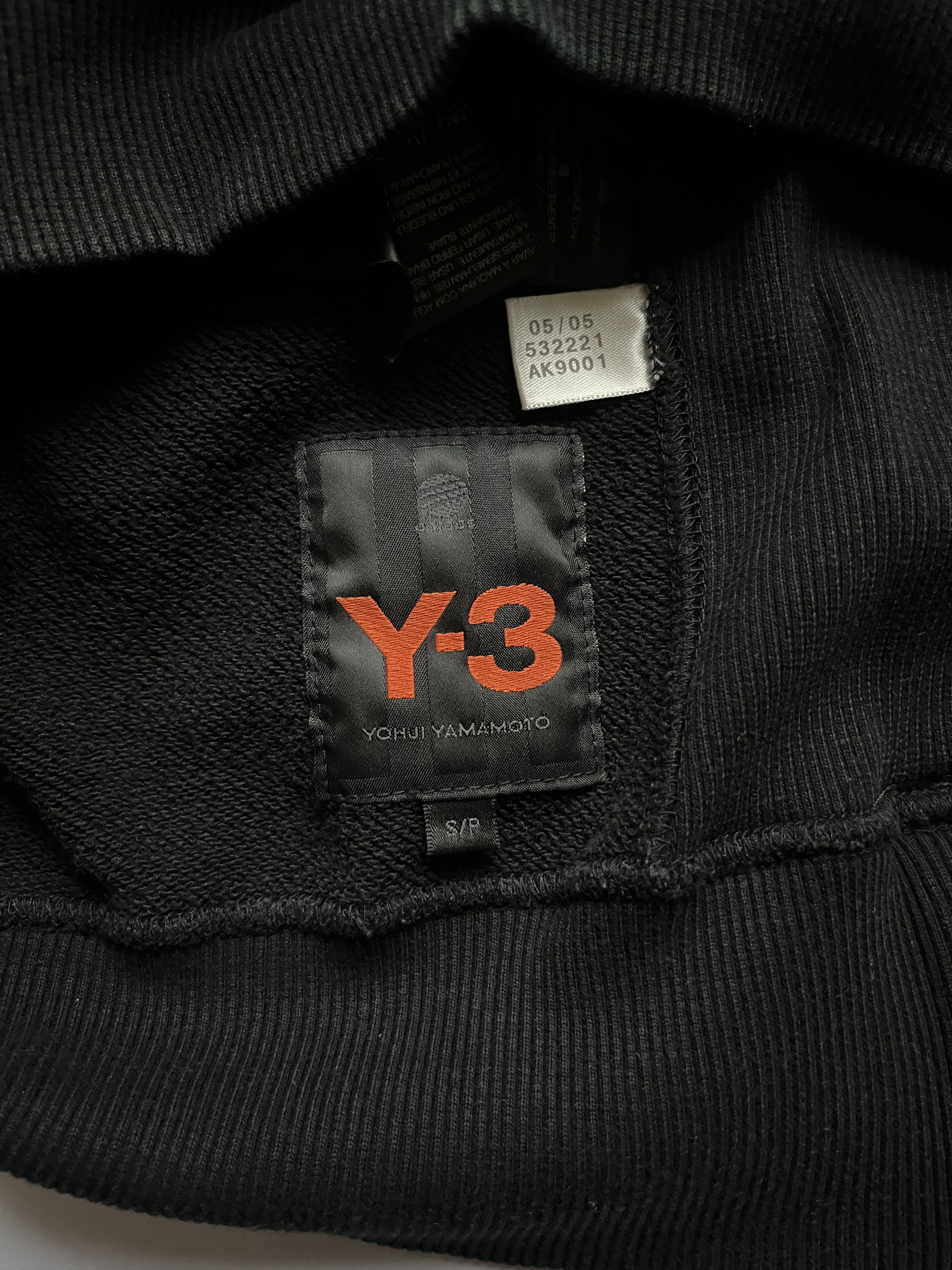 Y-3 ⚡️QUICK SALE⚡️Yohji Yamamoto Y-3 Black Crewneck Sweatshirt Size US S / EU 44-46 / 1 - 3 Thumbnail