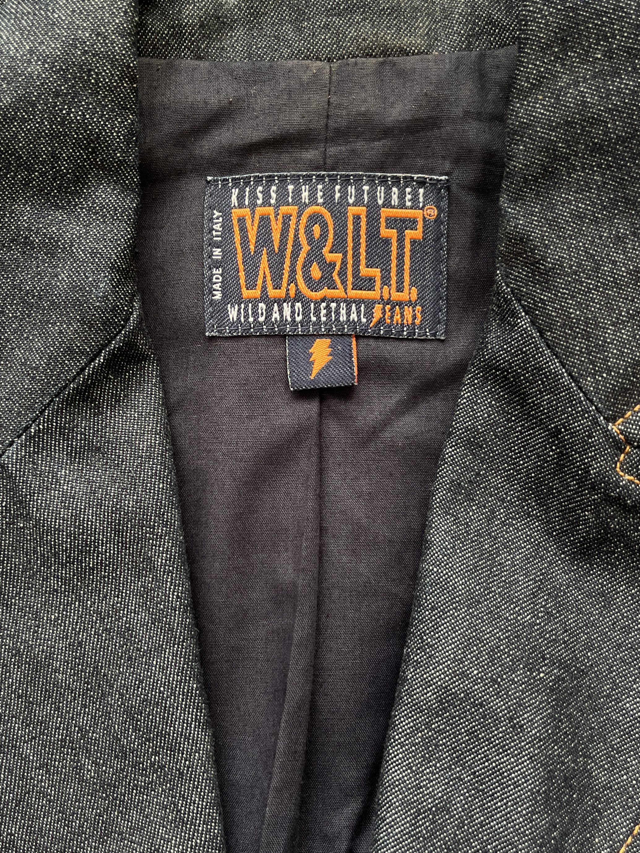 Walter Van Beirendonck ⚡️QUICK SALE⚡️W&Lt Walter Van Beirendonck Long Denim Jacket Size XS / US 0-2 / IT 36-38 - 3 Thumbnail