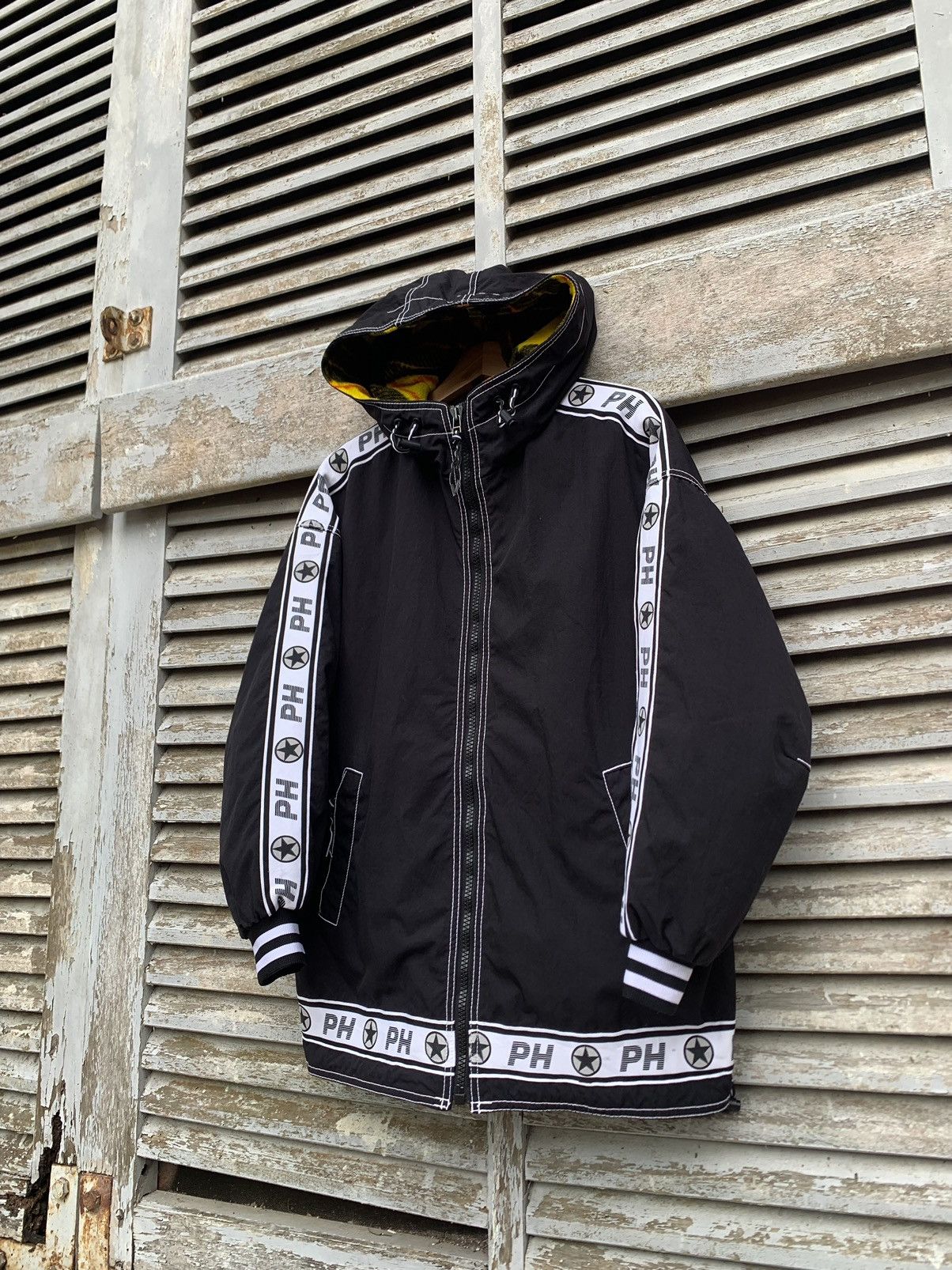 Japanese Brand 👹PHENIX PH Beautiful PH Stripe Hooded Jacket Size US L / EU 52-54 / 3 - 2 Thumbnail