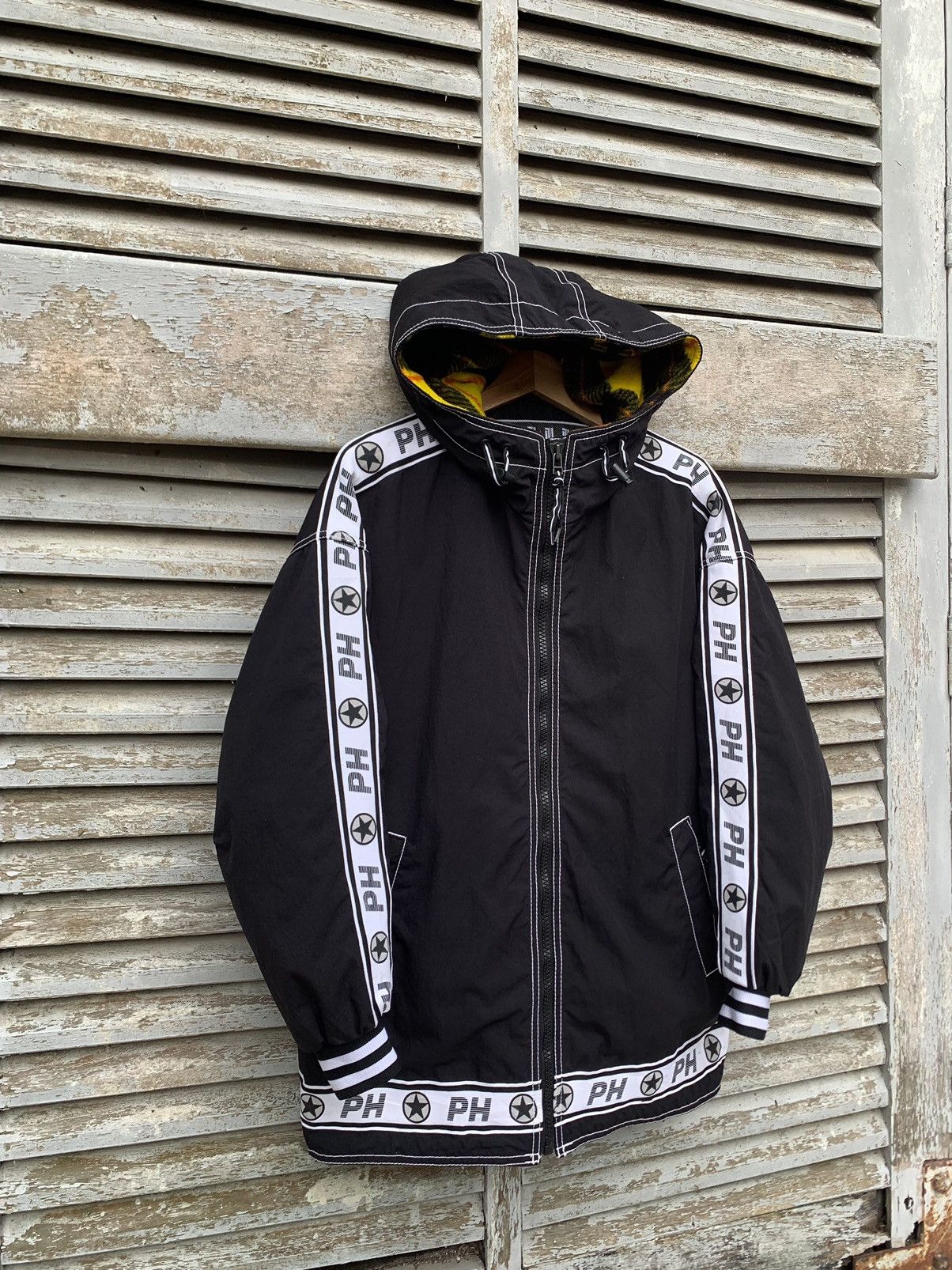 Japanese Brand 👹PHENIX PH Beautiful PH Stripe Hooded Jacket Size US L / EU 52-54 / 3 - 3 Thumbnail