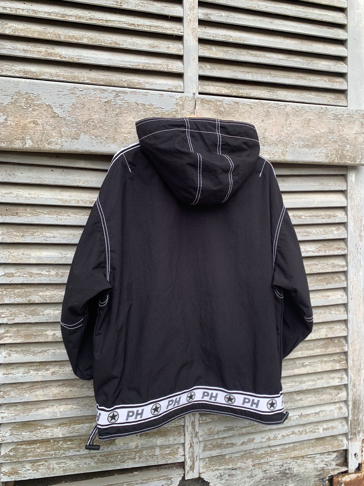 Japanese Brand 👹PHENIX PH Beautiful PH Stripe Hooded Jacket Size US L / EU 52-54 / 3 - 10 Thumbnail