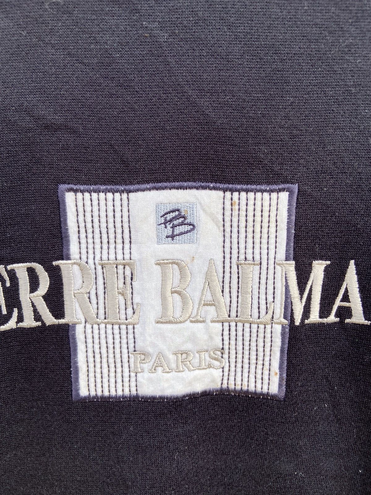 Pierre Balmain VINTAGE PIERRE BALMAIN SPELLOUT SWEATSHIRT Size US M / EU 48-50 / 2 - 5 Thumbnail