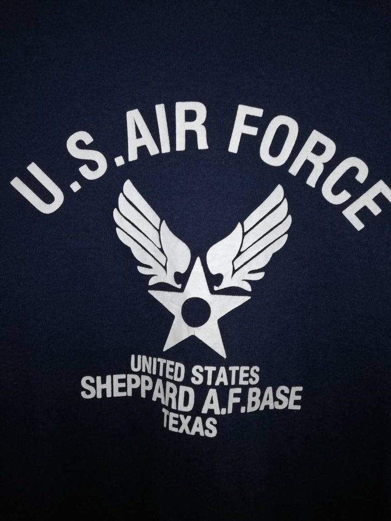 Japanese Brand Rare US AIR FORCE Sweatshirt Size US L / EU 52-54 / 3 - 3 Thumbnail