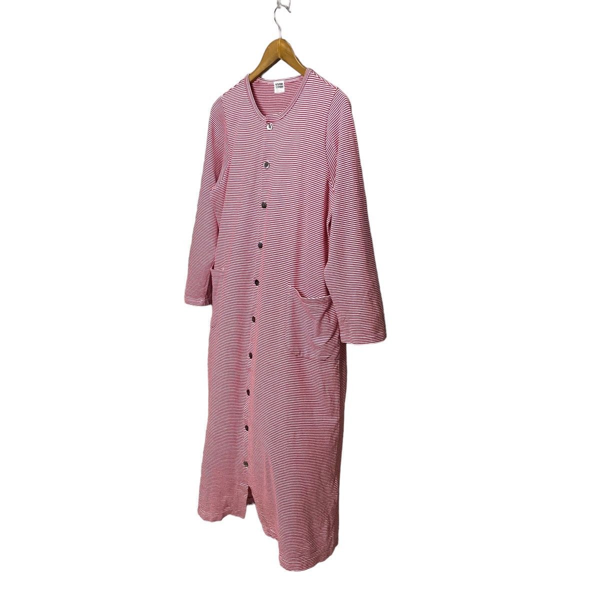 Japanese Brand × Y's × Yohji Yamamoto Y's For Living Basic by Yohji Yamamoto stripped button dress Size L / US 10 / IT 46 - 3 Thumbnail