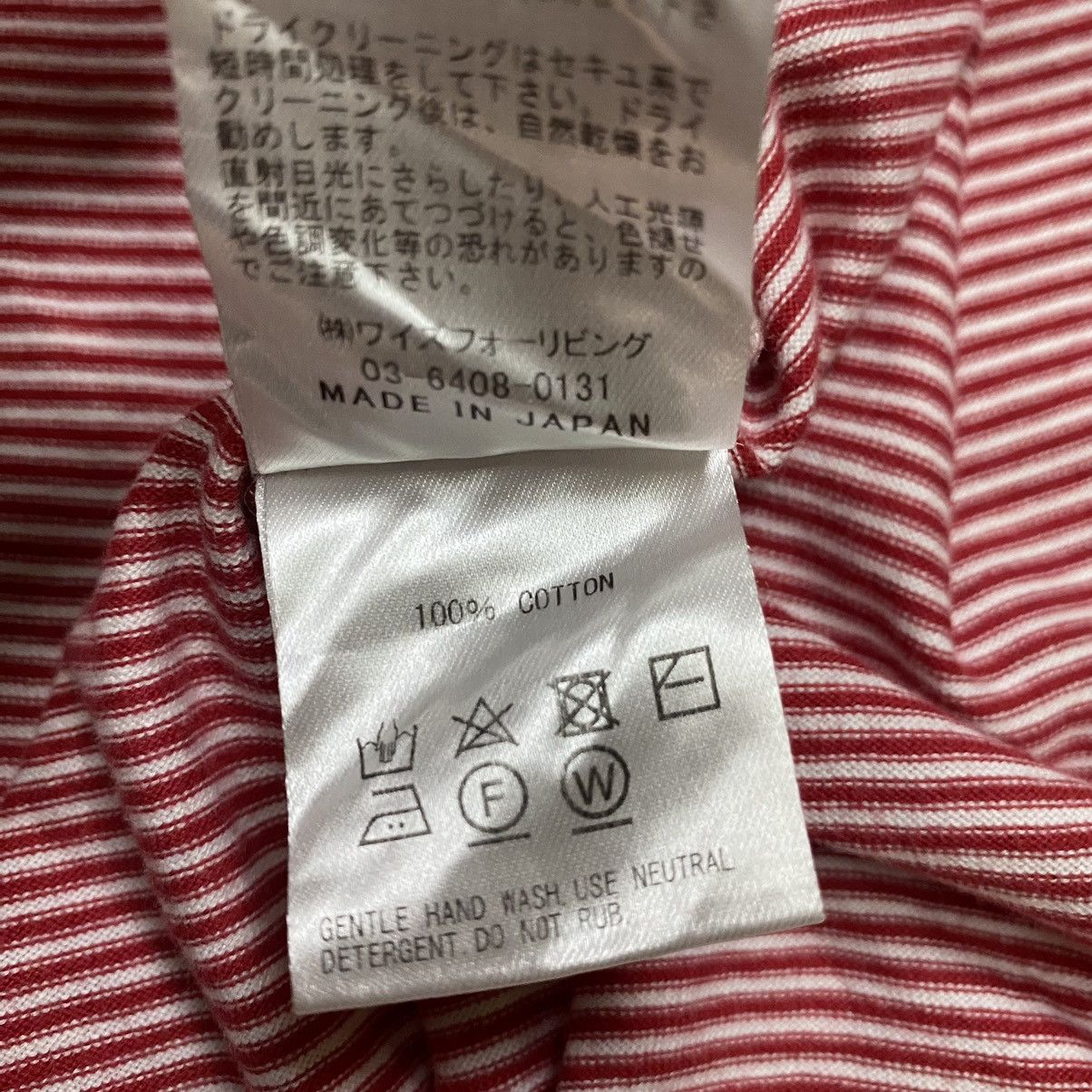 Japanese Brand × Y's × Yohji Yamamoto Y's For Living Basic by Yohji Yamamoto stripped button dress Size L / US 10 / IT 46 - 11 Thumbnail