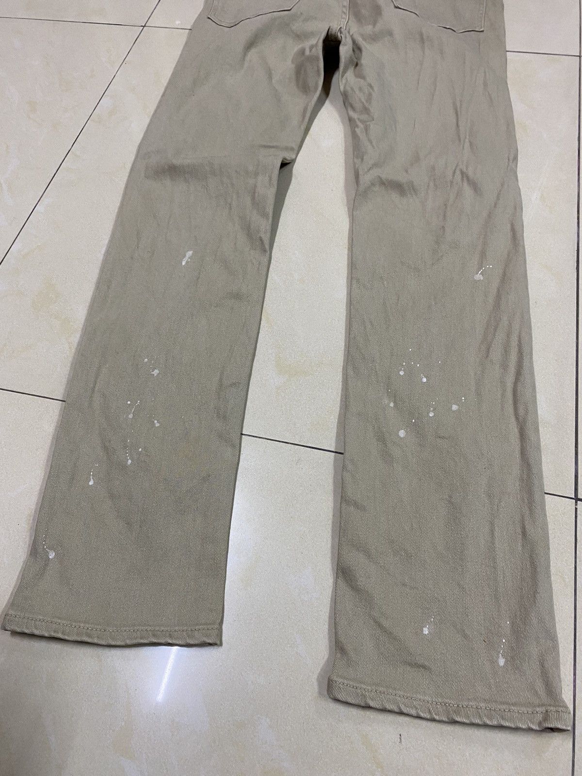 Japanese Brand Jack Rose Distressed Painter Denim