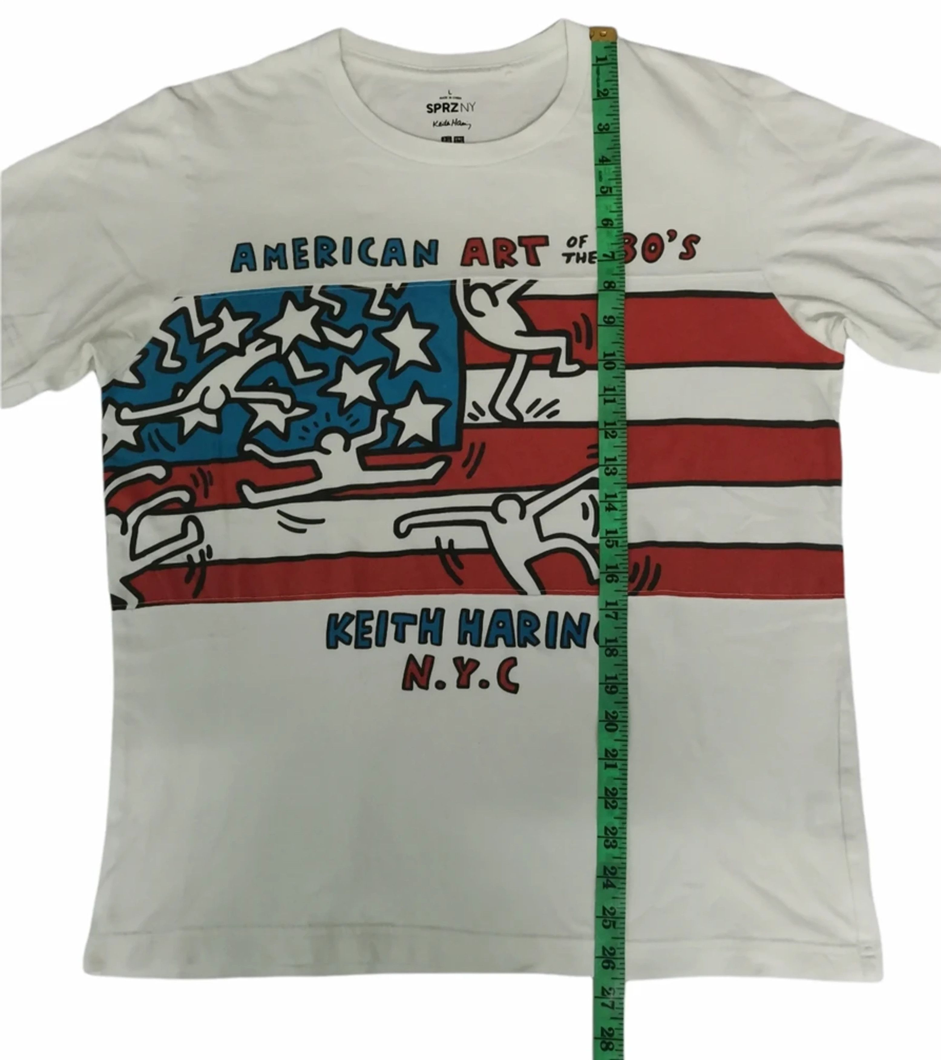 Keith Haring Keith Haring NYC American Art Of The 80's Tee Graffiti Size US L / EU 52-54 / 3 - 5 Thumbnail